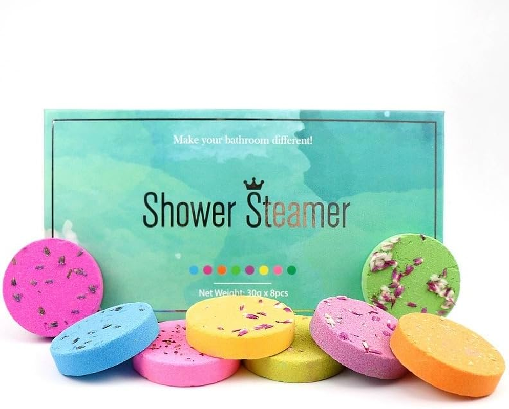 Angel'S Finery 8 Pack Shower Steamers for Men Aromatherapy Relaxation Stress Relief Spa Yoga Birthday Mom Girl Teacher Student Gift Autumn Anniversary Weekend Formal Casual Luxury Gift image number 5