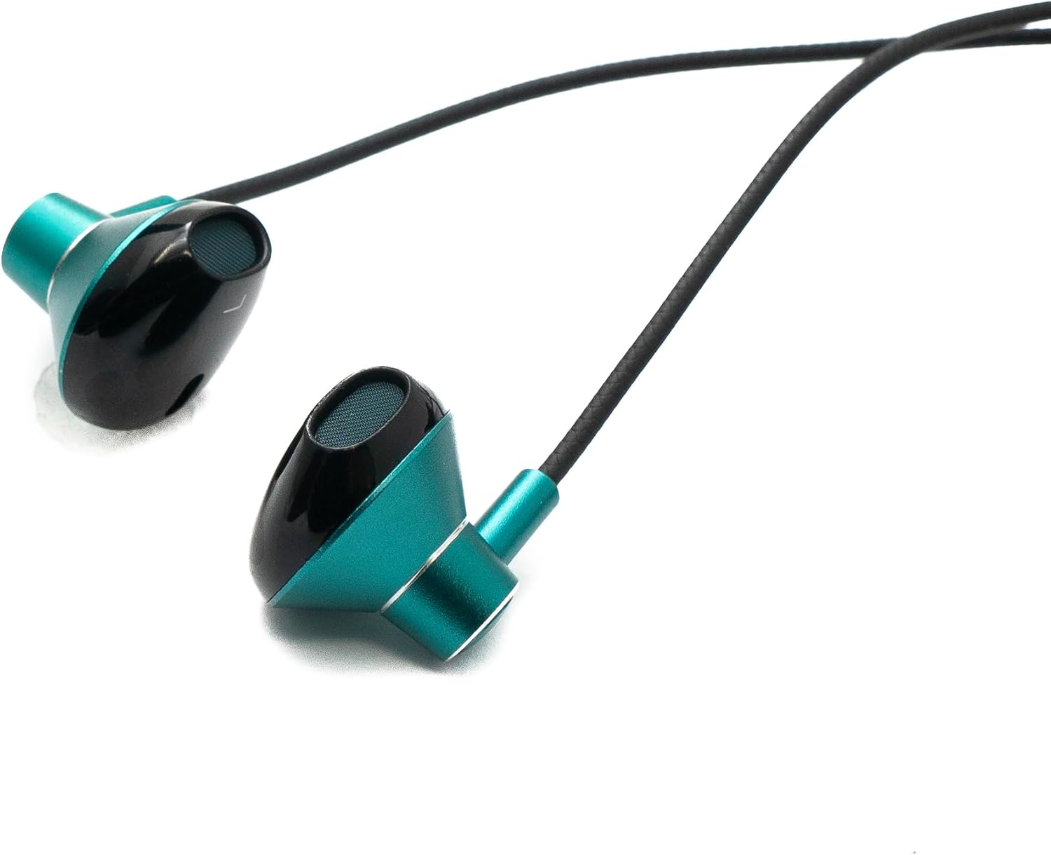 SYTEM-S Stereo In-Ear Noise Cancelling Headphones 2 M USB 2.0 Volume Control Microphone Bag Green