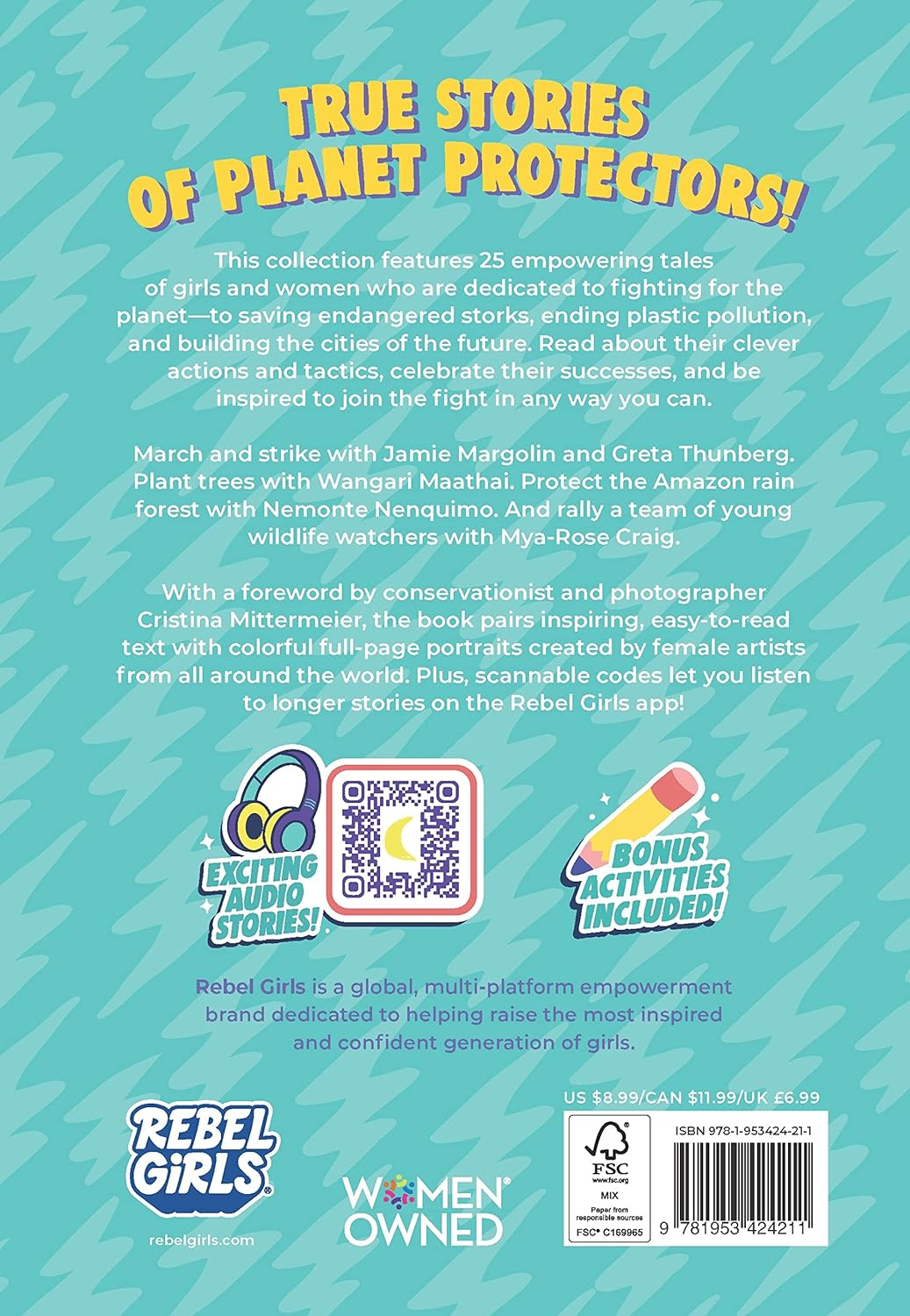 Rebel Girls Climate Warriors: 25 Tales of Women Who Protect the Earth image number 5