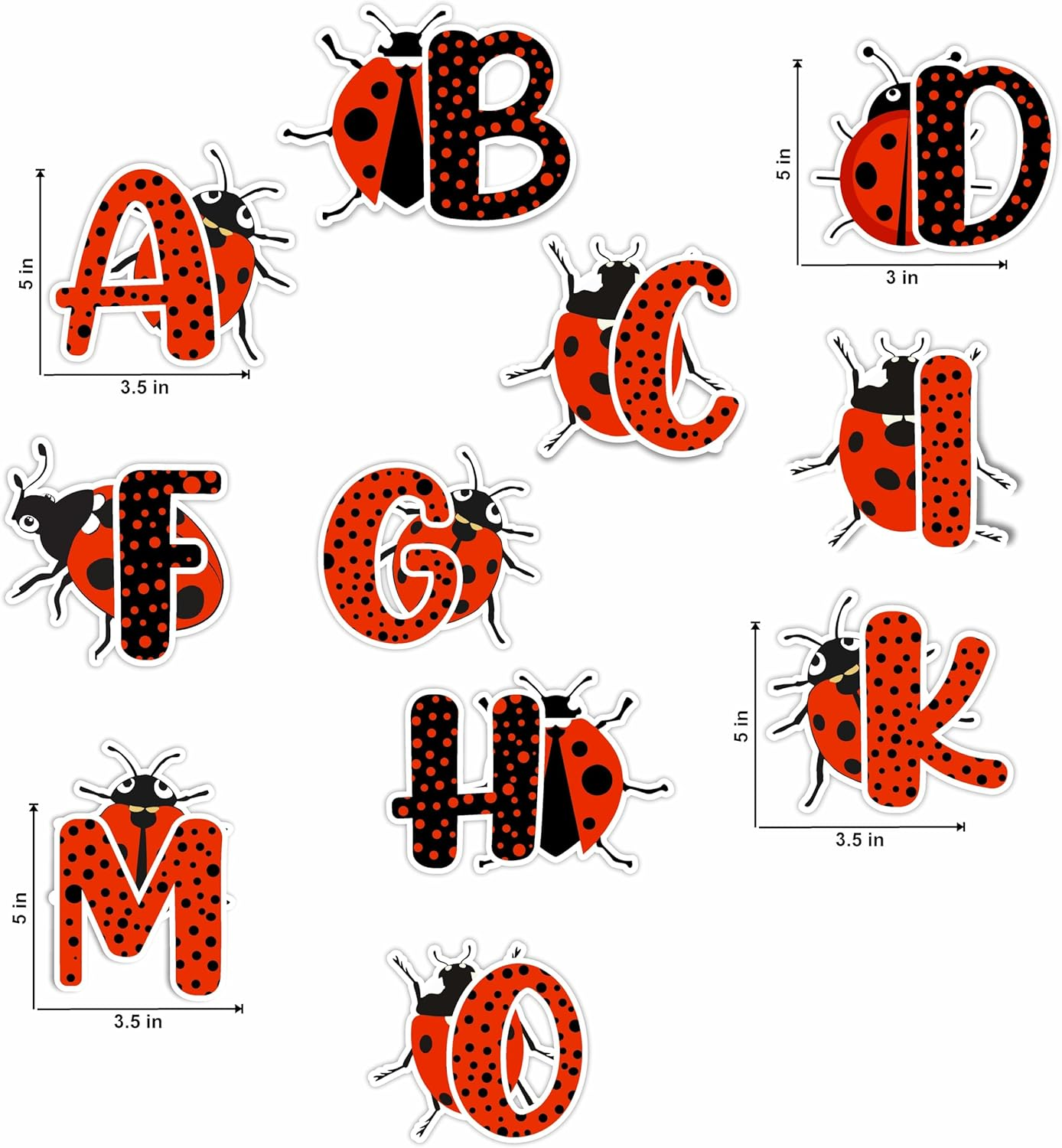 Ladybugs Alphabet image number 3