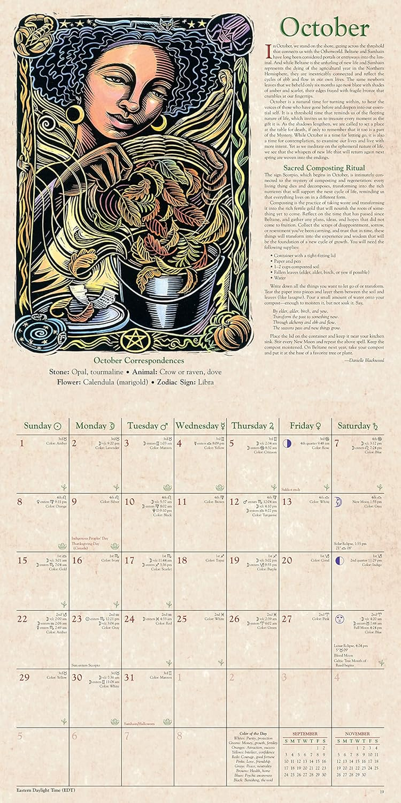 Llewellyn'S 2023 Witches' Calendar image number 1