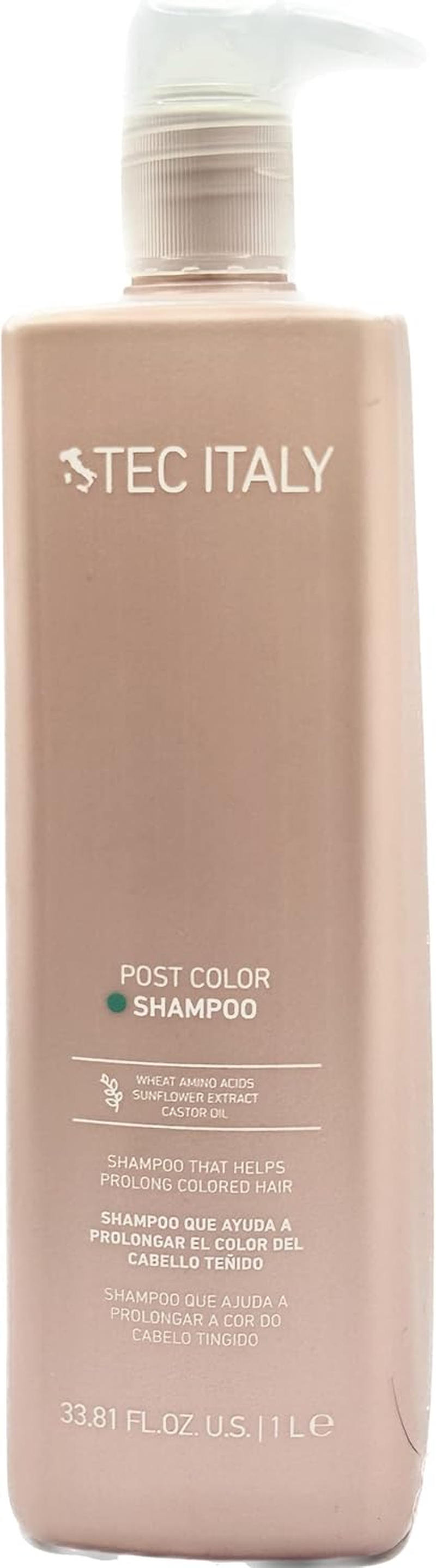 Tec Italy Post Color Shampoo 33.8 Oz image number 2
