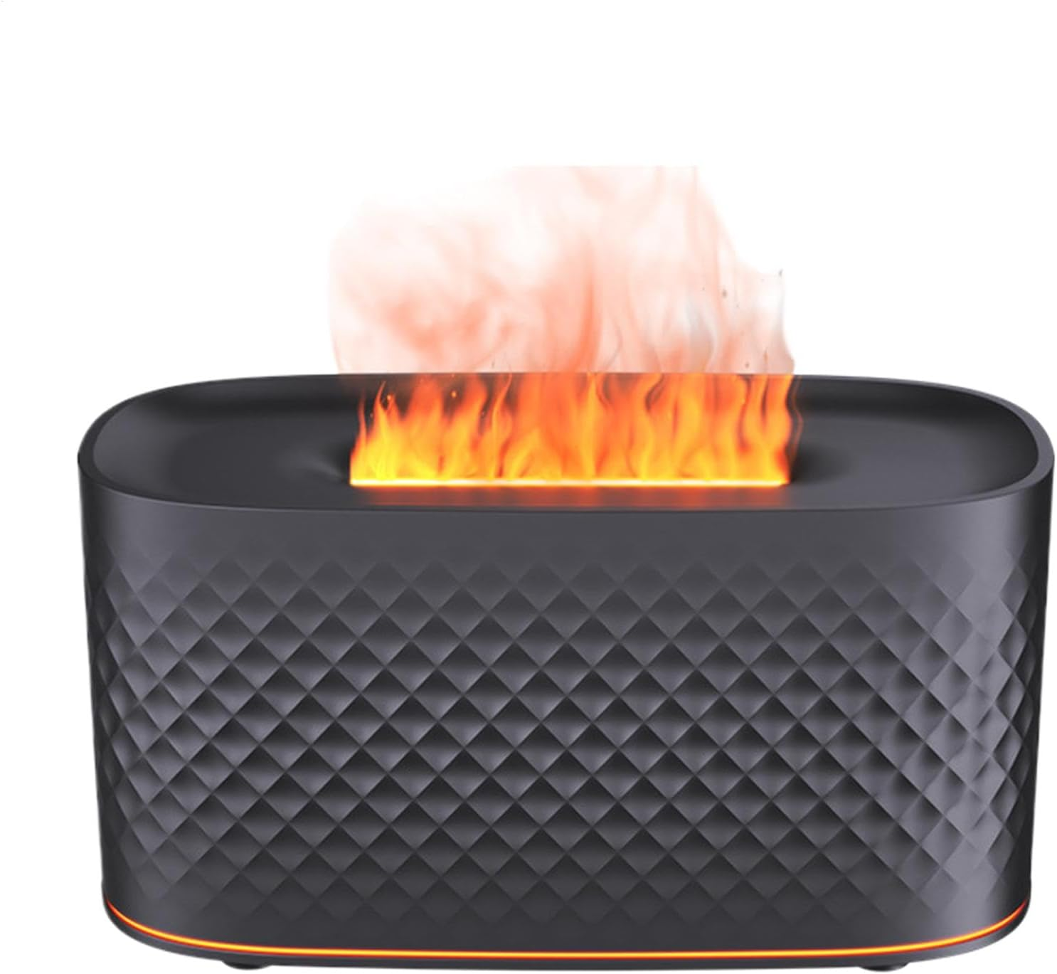 Flame Oil Diffuser - Flame Air Diffuser, Air Fragrance Diffuser with USB Charging | Colorful Diffuser Humidifier with 2 Spray Modes, Bonfire Fragrance Diffuser P