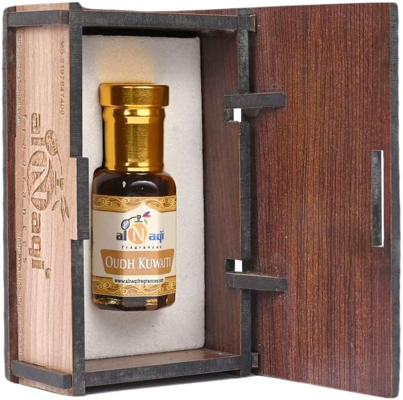 Ethnic Choice Al Naqi OUDH Kuwaiti Attar-6Ml | for Men and Women | Pack of 1 | Original & 24 Hours Long Lasting Fragrance | Most Wanted Arabian Aroma | (Unisex) |