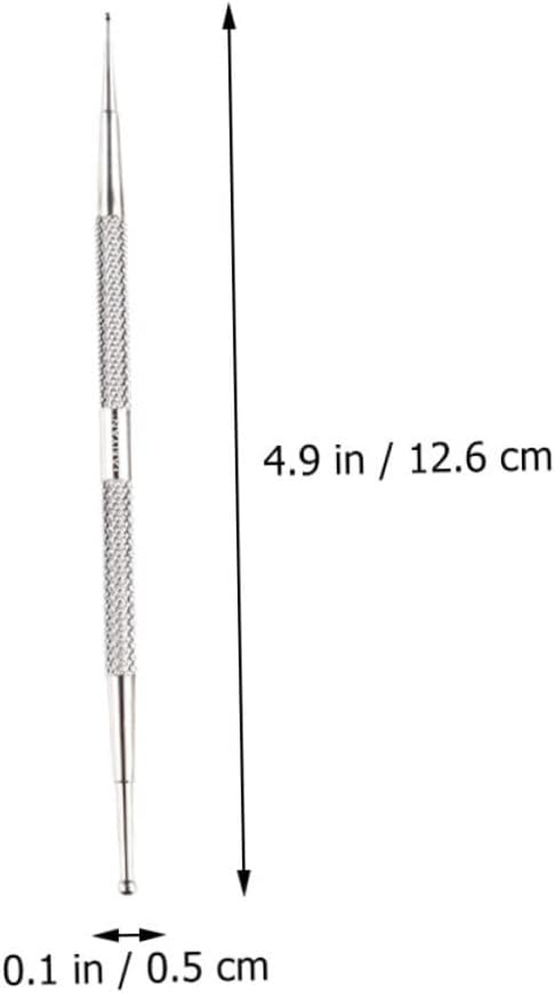 BELLIFFY 5Pcs Nail Manicure Nail Pens Diamond Art Pens Drills Master Drill Polish