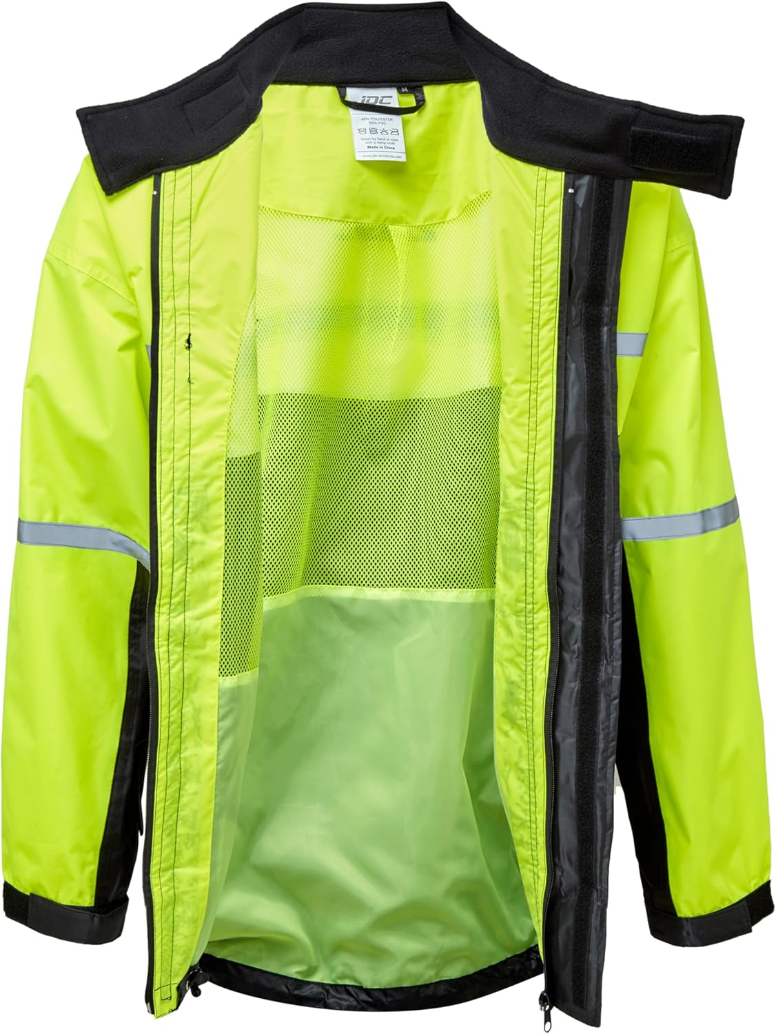 JDC Motorcycle Waterproof Rain over Jacket Hi-Vis - SHIELD
