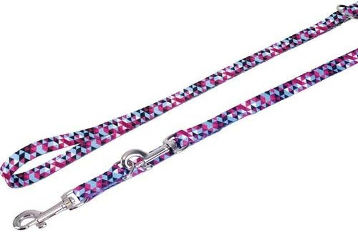 Karlie Geo Dog Lead, Nylon, Multi-Colour, 200 X 1.5 Cm