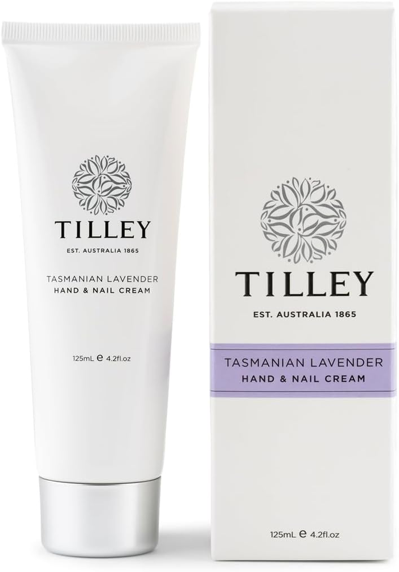Tilley Classic White Tasmanian Lavender Deluxe Hand & Nail Cream 125 Ml