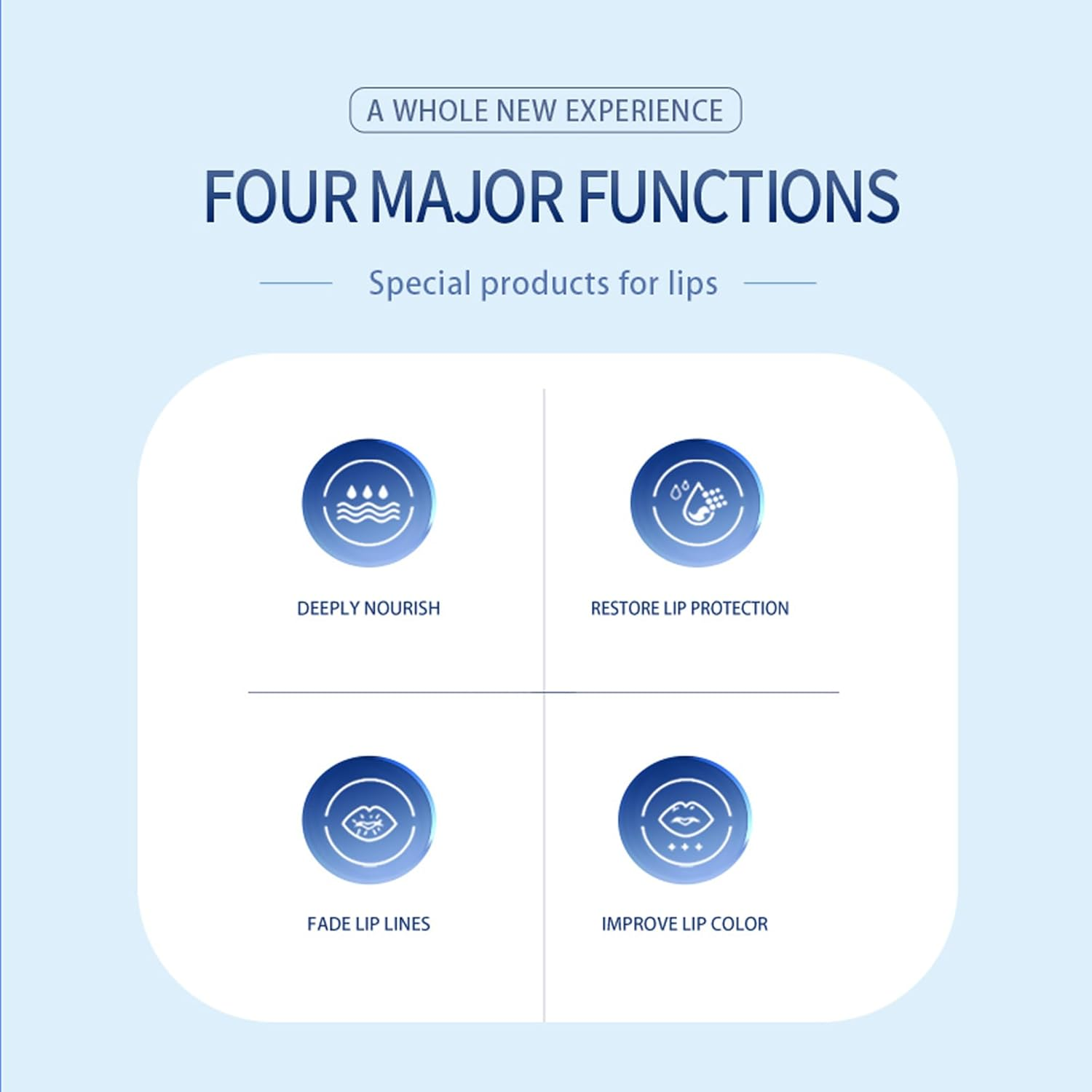 Lip Repair Gel for Cracked & Dry Lips - Intense Healing Balm with Mint Extract | Hydrating Protection | Antibacterial Formula image number 3