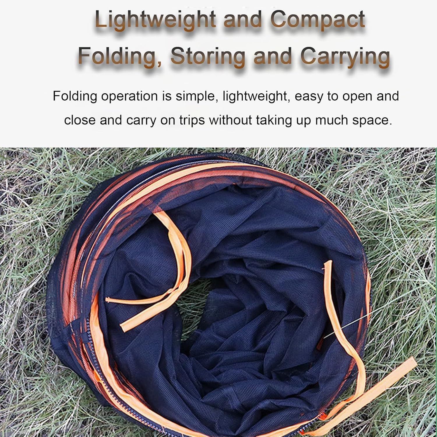 Outdoor Cat Enclosures, Portable Cat Playpen with Cat Tunnel, Foldable Playhouse for Cats, Rabbits Ferrets, Small Animals, Outside/Indoor Cat House