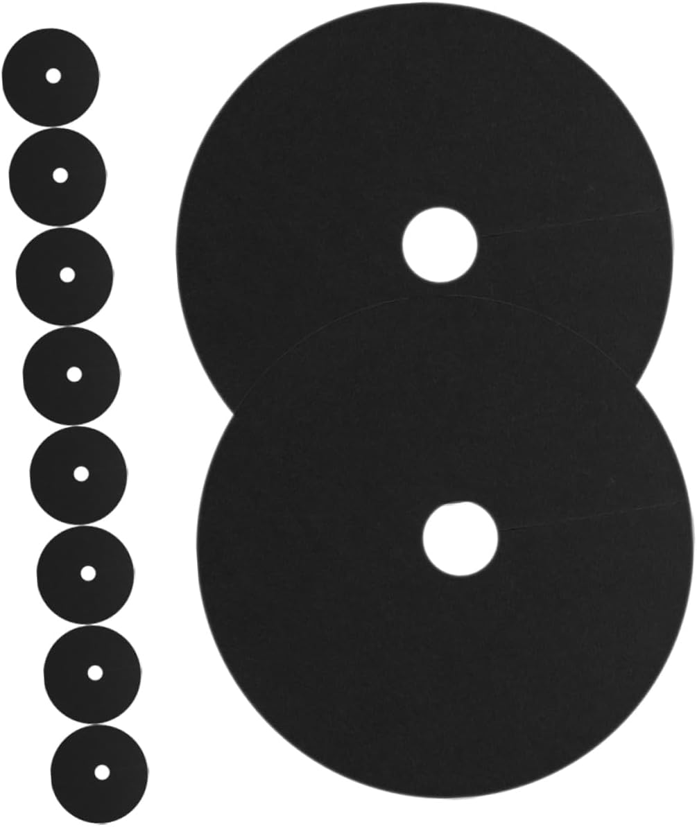 NULYLU 10Pcs Tree Ring Mulch Mats Greenery Plant Root Protection Mats Soil Covers Grasscloth Membrane for Outdoor Gardening image number 6