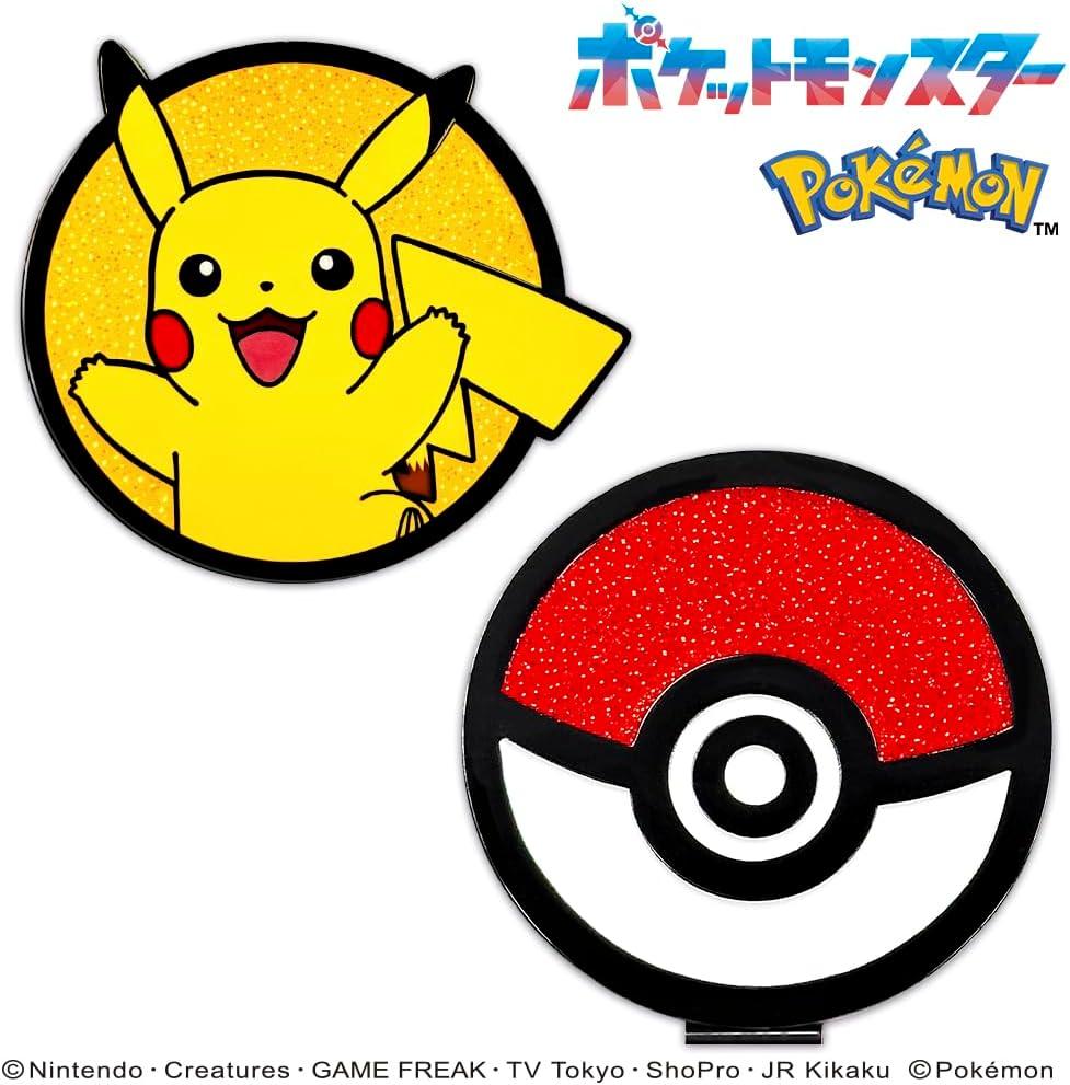 Pokemon Golf Marker, Big Size (Pikachu), Clip Type, Magnet, Licensed Product image number 1