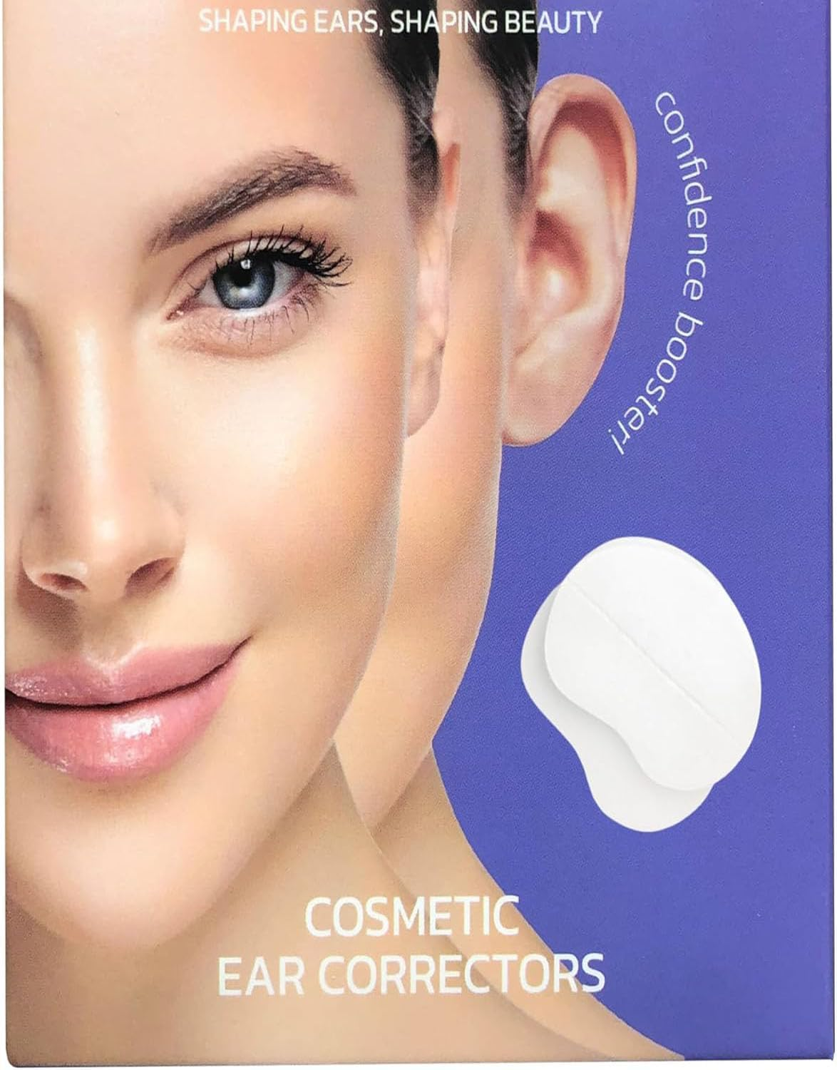 Ear Corrector &ndash; 6-Pack Ear Stickers to Hold Back the Ear &ndash; Ear Corrector for Adults and Kids above 3 Years of Age &ndash; Waterproof Ear Stickers for Prominent Ears, Protruding Ears (White) image number 1