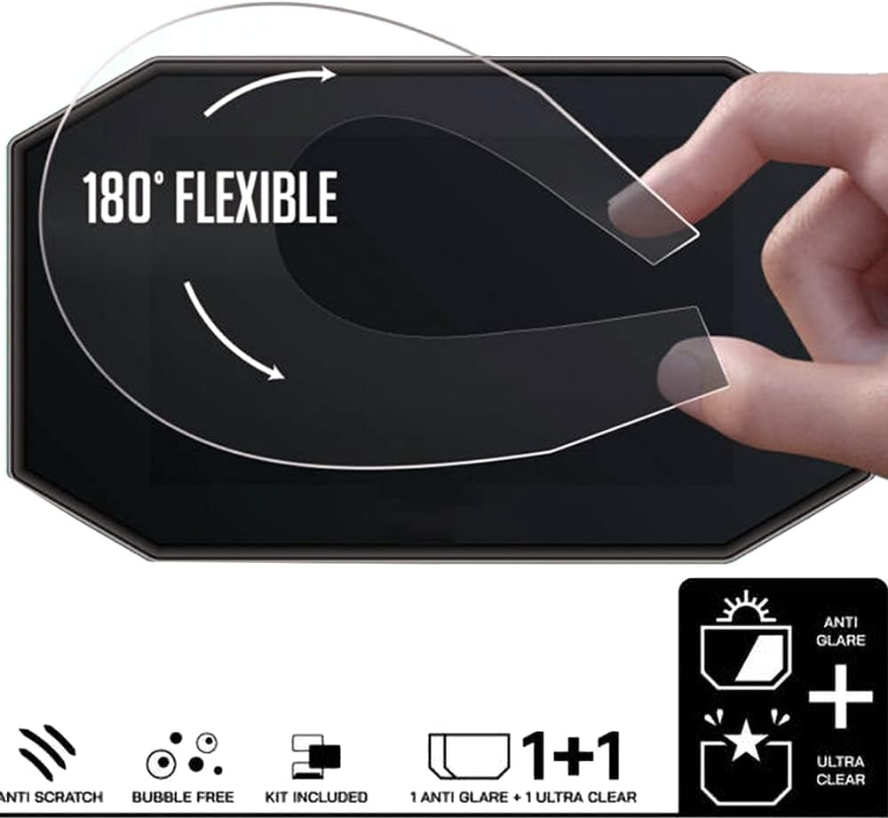 Cluster Screen Protection Film, EVURU for Yamaha XSR700 XSR900 XSR 700 XSR 900 2016 2017 2018 Motorcycle Accessories Cluster Scratch Protection Film Screen Protector image number 5