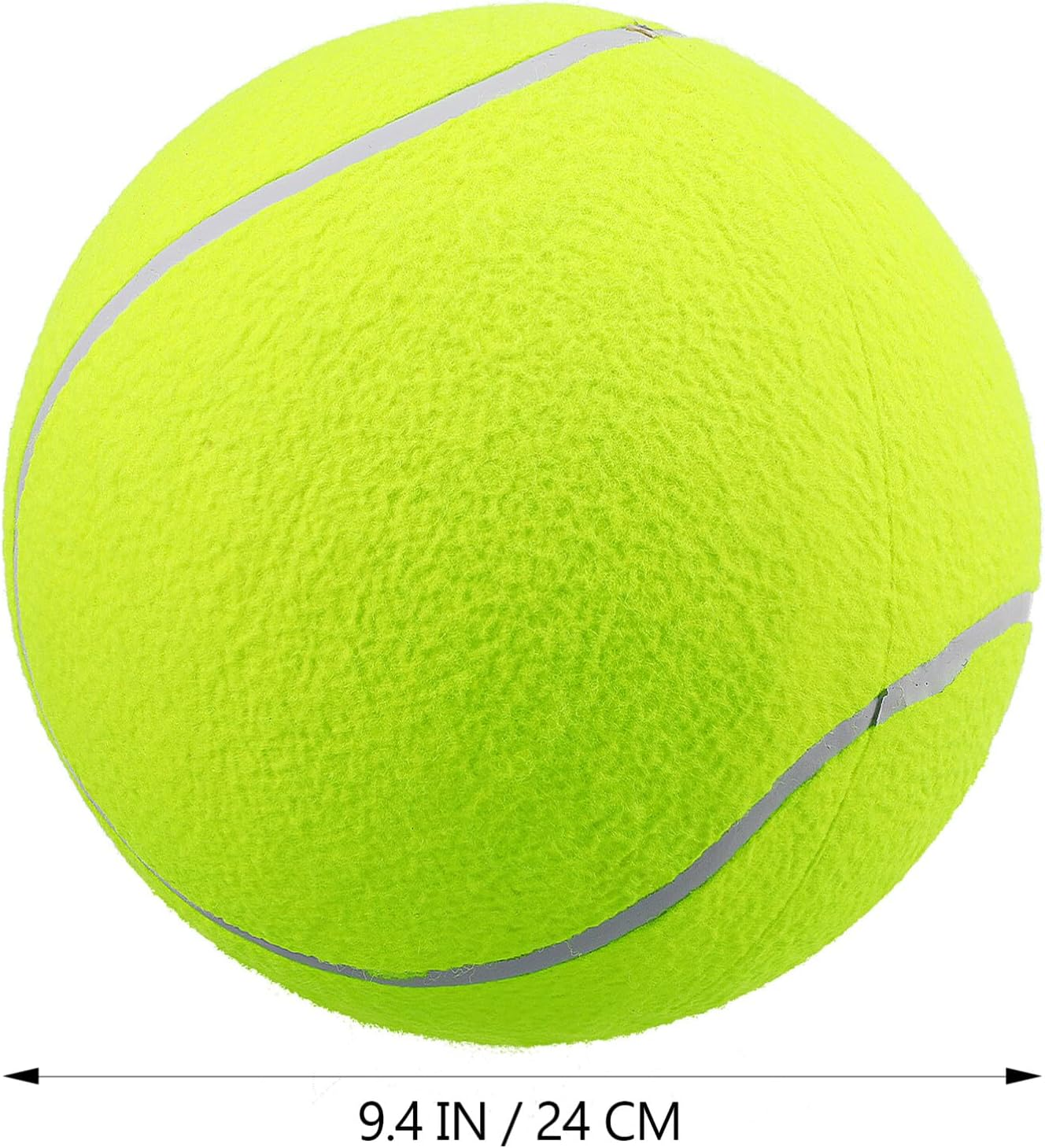 GANAZONO 2Pcs Tennis Large Toys for Dogs Oversized Tennis Balls for Exercise Training Interactive Play for Large Breeds image number 1