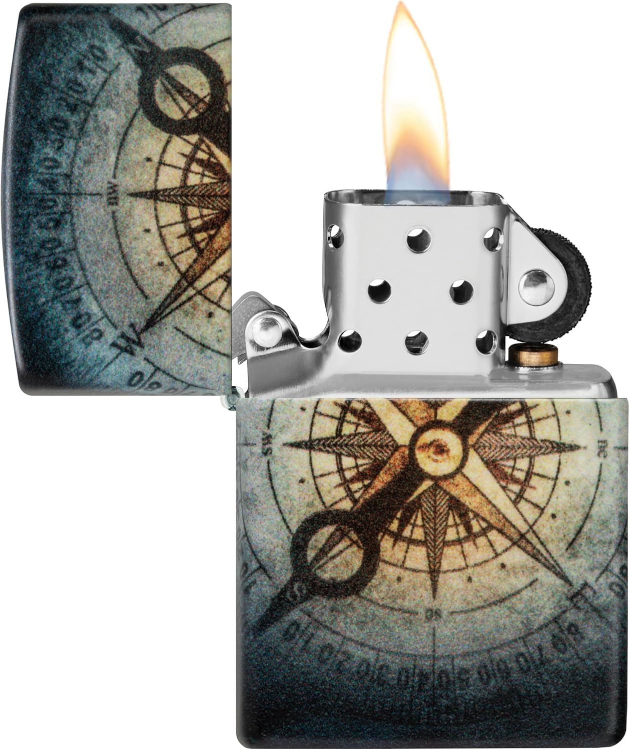 Zippo Compass Ghost Glow in the Dark Lighter image number 6