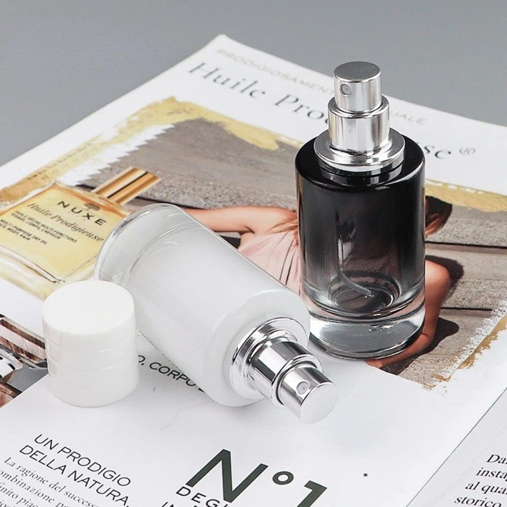 Jjlfresheners Black Perfume Atomizer Portable High-Grade Glass Spray 30Ml Refillable Small Bottle Travel Cosmetics Outdoor Dispensing Mini Spray Bottle,Refillable Containers, Spray Bottles (1) image number 6