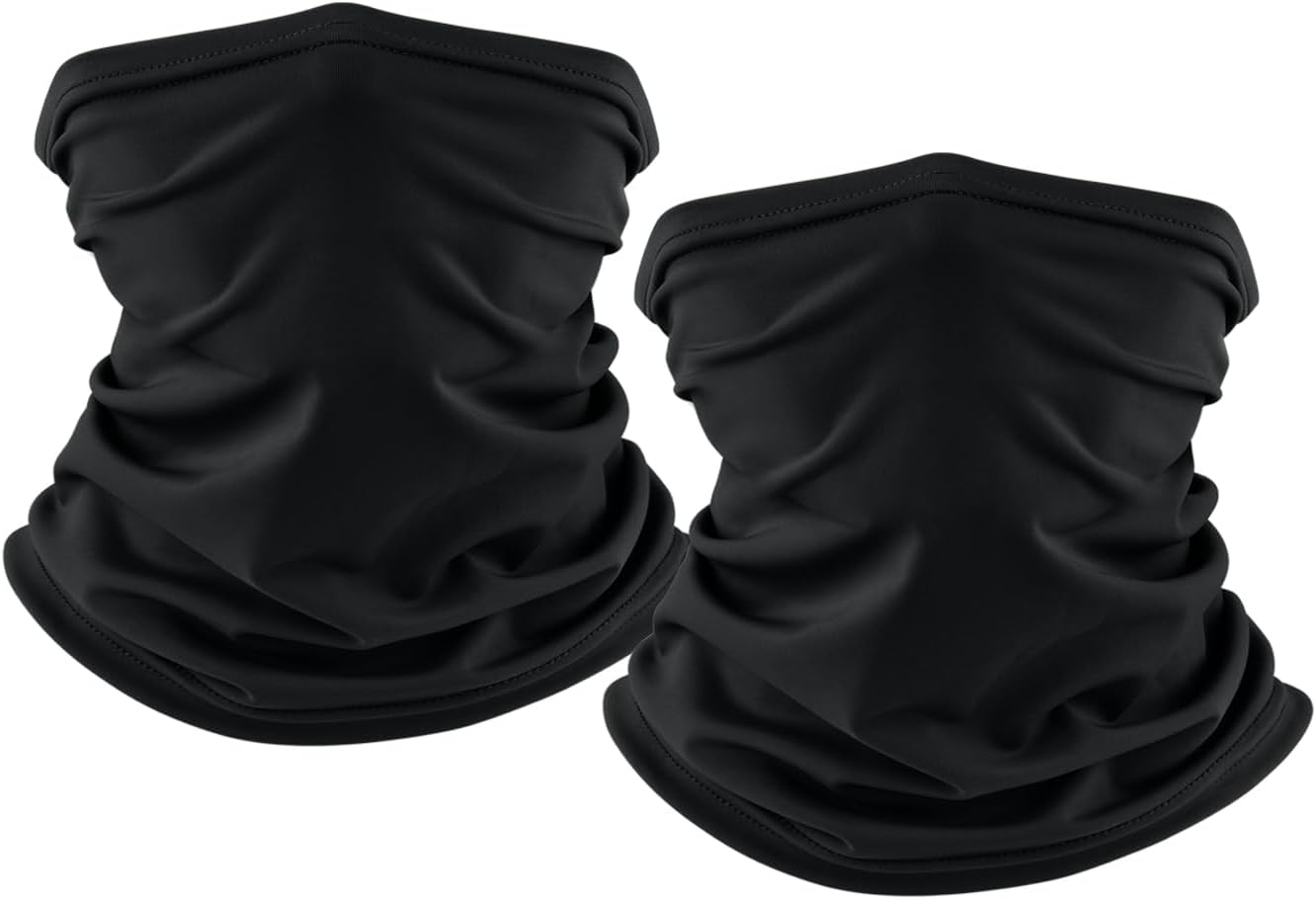 Leonids 2 PACK Protection Neck Gaiter for Men Women, Multifunctional Face Cover Bandana Uv/Dust Protection Windproof Ski Mask Face Cover image number 5