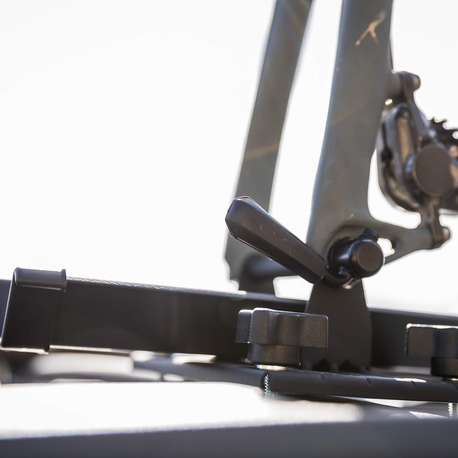 Swagman Standard Fork Mount Rooftop Bike Carrier, Black