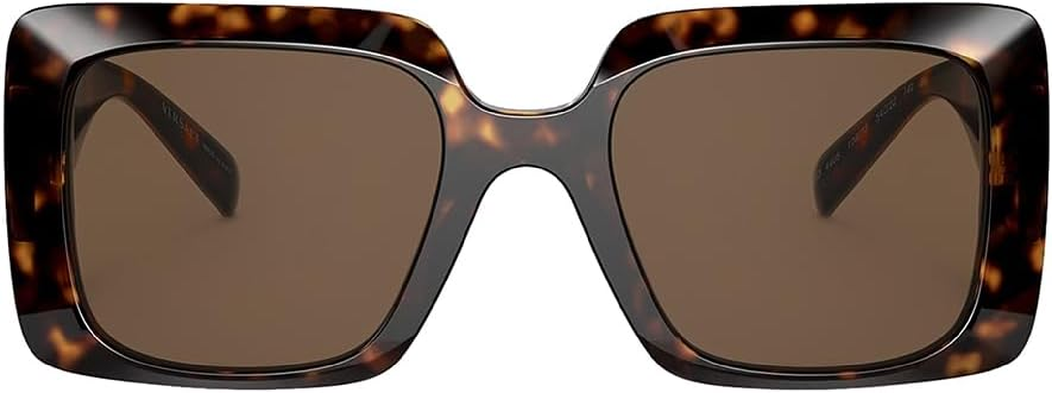 Versace Woman Sunglasses Havana Frame, Dark Brown Lenses, 54MM image number 1