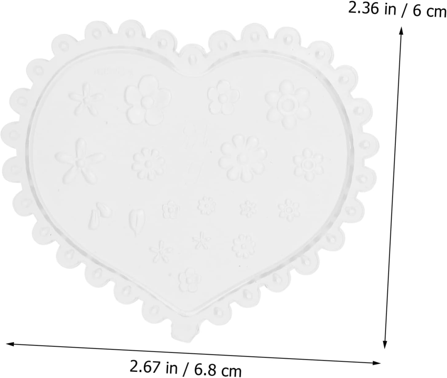 BESPORTBLE 5Pcs Nail Art Molds Nail Decor Shell Molds Silicone Craft DIY Manicure image number 2