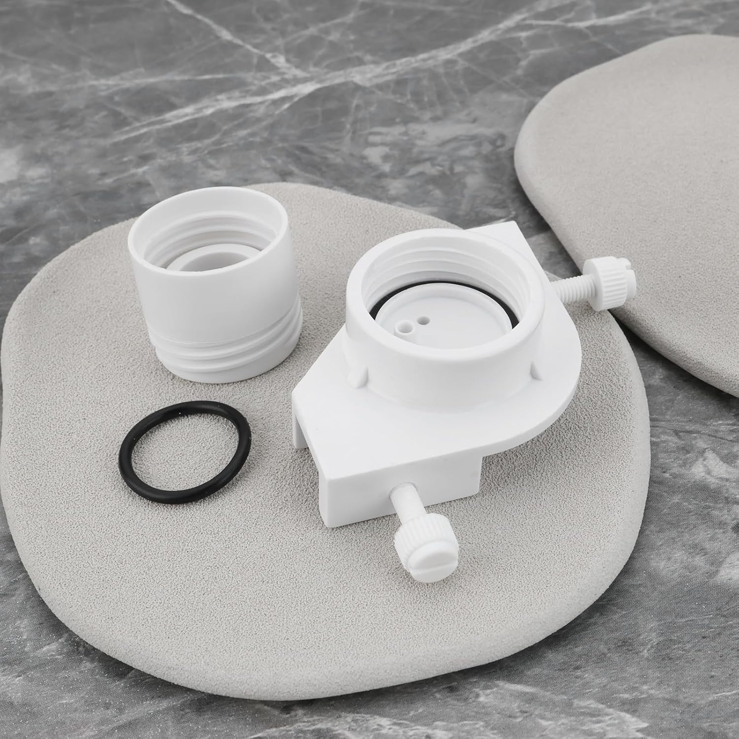 VGOL 1PC Aquarium Auto Water Filler Compensator Applicable to Fish Tank Wall Thickness of 1.5Cm with Adapter 78X25.4Mm Aquarium ATO System for Fish Tank Turtle Tank image number 3