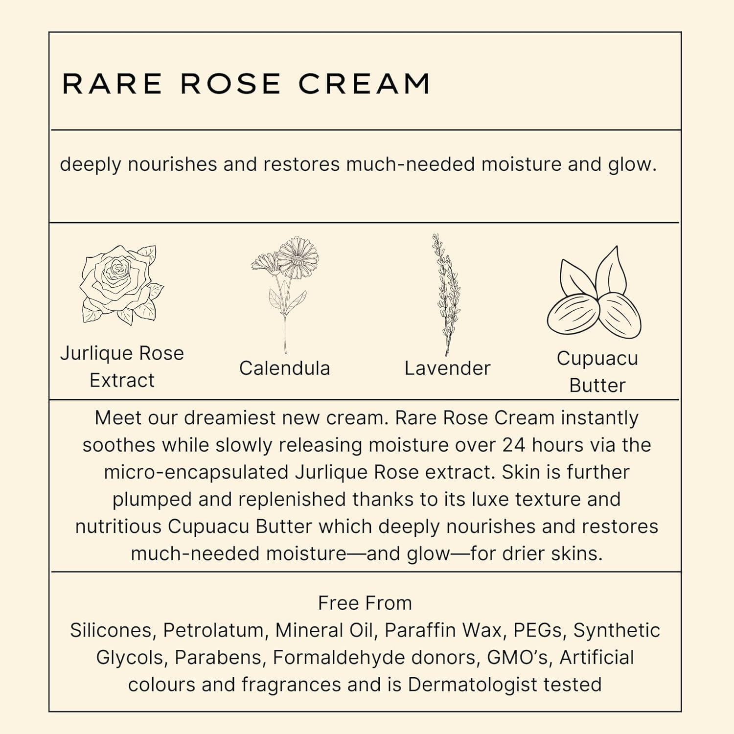 Jurlique - Rare Rose Cream 50 Ml (JUR117630) /Skin Care /50 image number 3