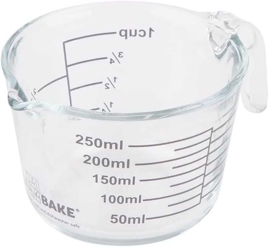 Daily Bake Borosilicate Glass Measure Jug 1 Cup/ 250 Ml image number 5