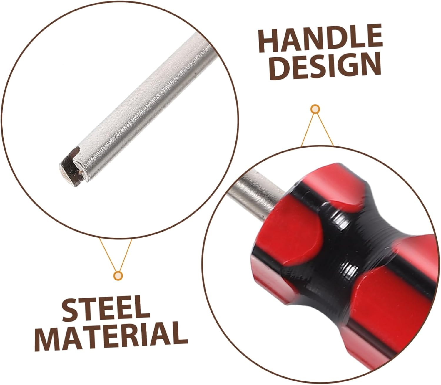 GARVALON Tire Valve Core Remover and Valve Stem Puller Screwdriver Installation Tool for Bicycle Tire Repair Automotive Maintenance image number 2