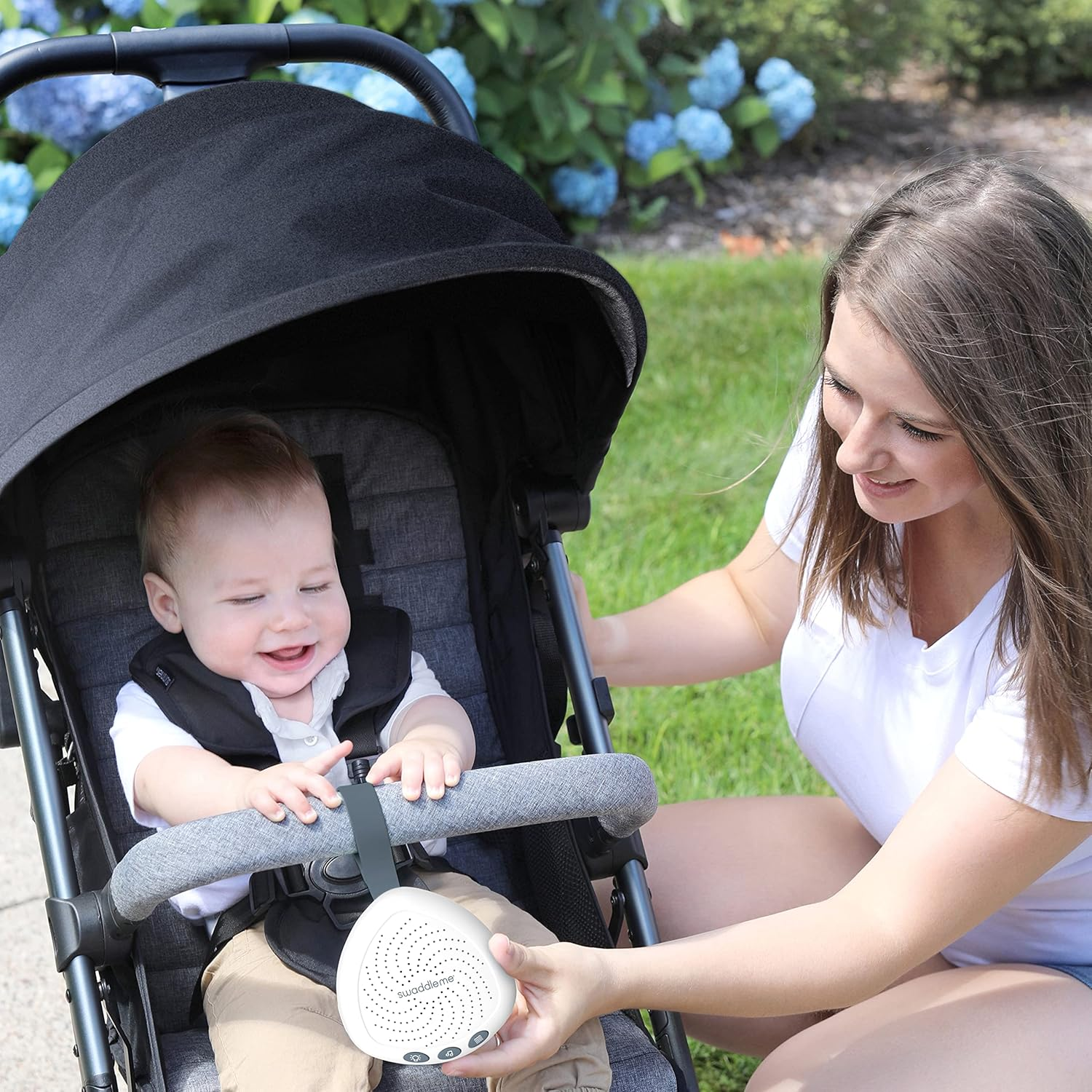 Kids II Swaddleme Ingenuity Soothe and Vibe Portable Sound Machine and Soother for Baby image number 6