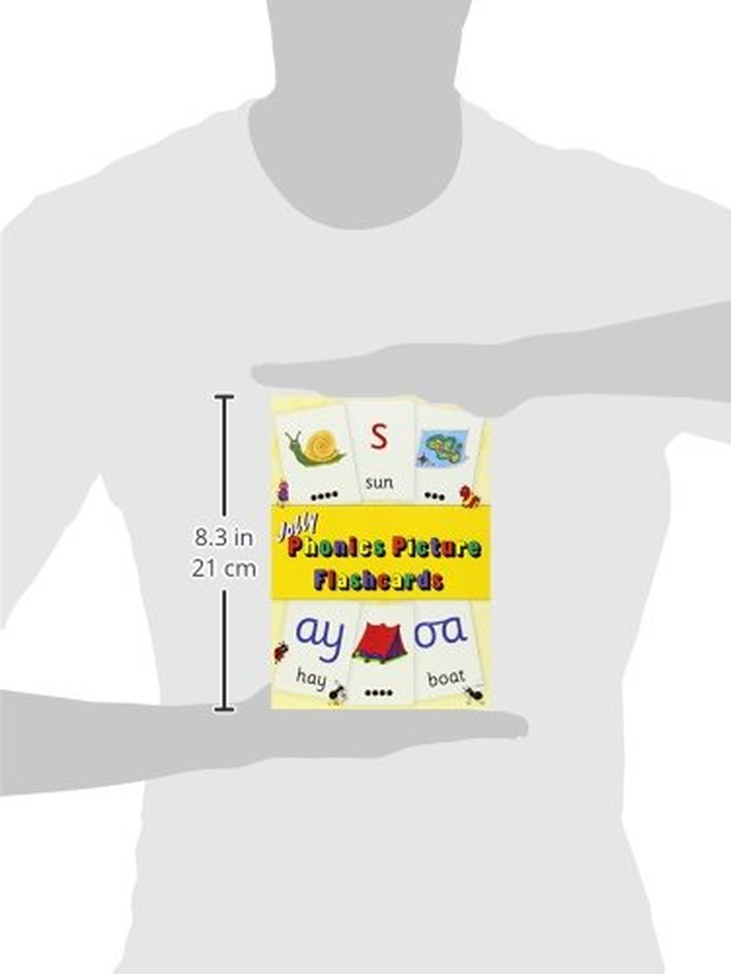 Jolly Phonics Picture Flash Cards: in Precursive Letters image number 2