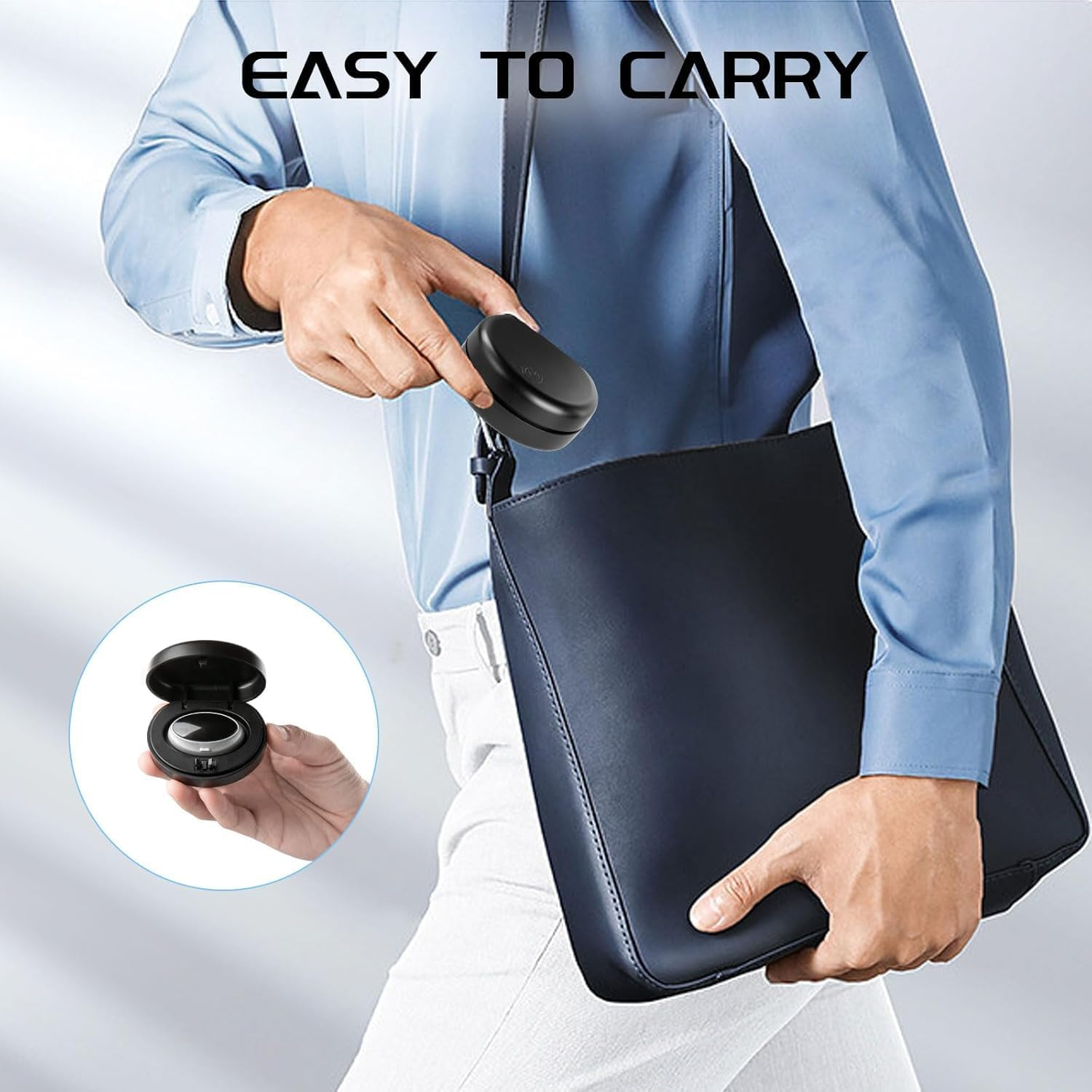 Anti Snoring Devices, anti Snoring Device with Smart Throat Pulse, Electric Sleep Apnea Devices for Best Sleep,Comfortable Snoring Solution for Men and Women, Safe & Effective& Easy image number 3