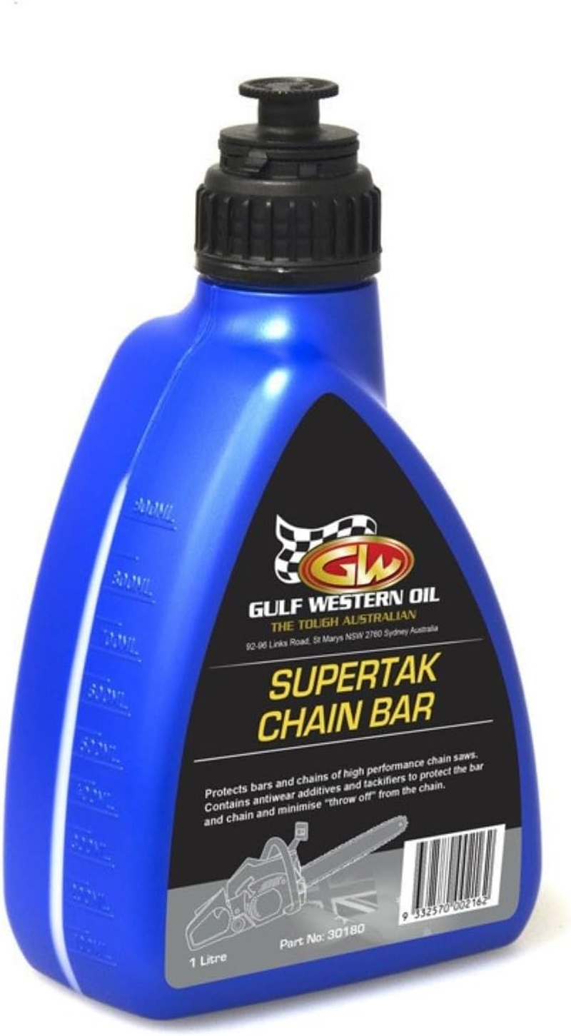 Gulf Western Oil Supertak Chain Bar Oil 1 Liter