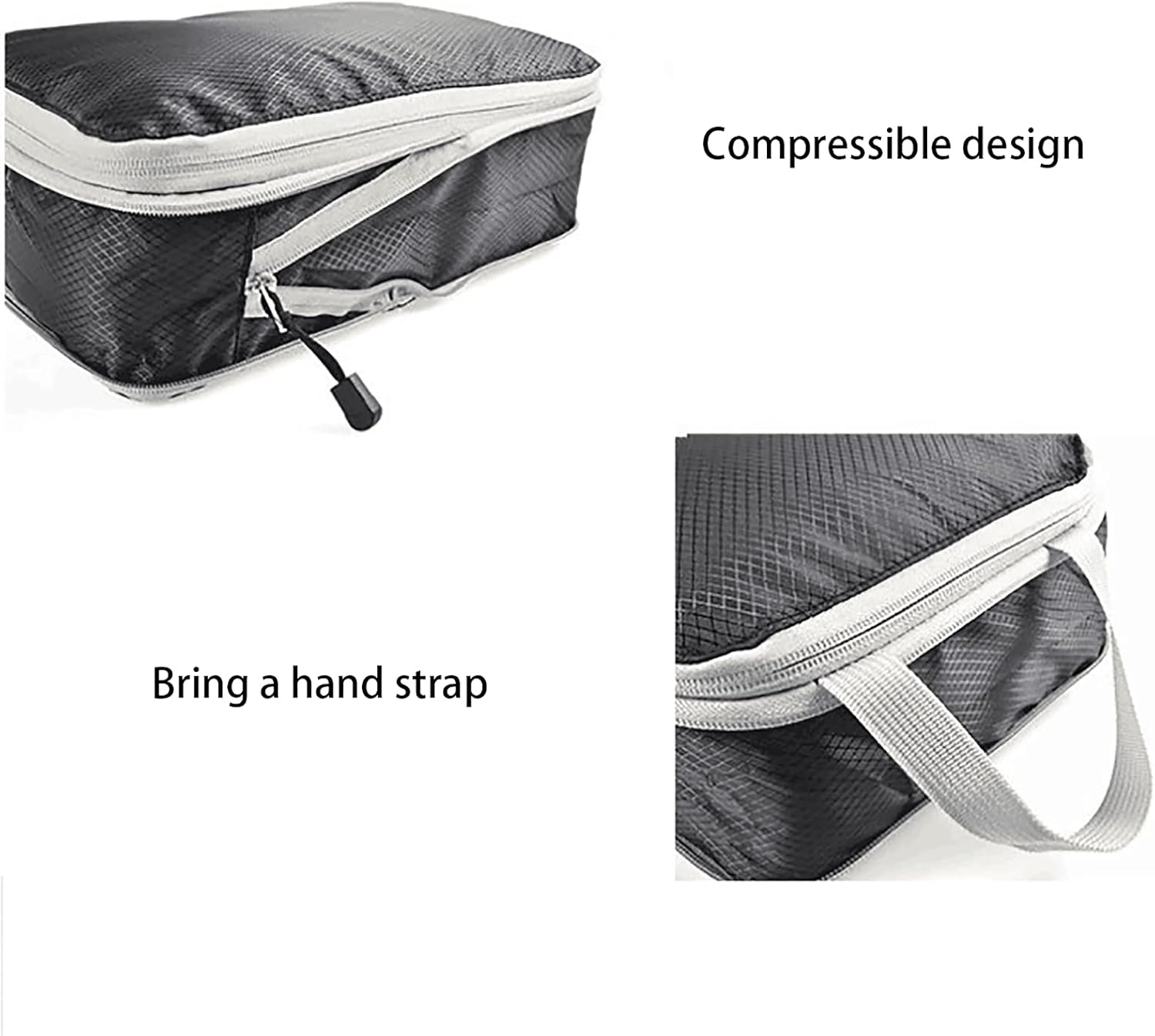 Packing Cubes,Compression Packing Cubes for Suitcases, Expandable Travel Organizer for Luggage, Lightweight Suitcase Organizers for Woman & Man,Pink image number 1