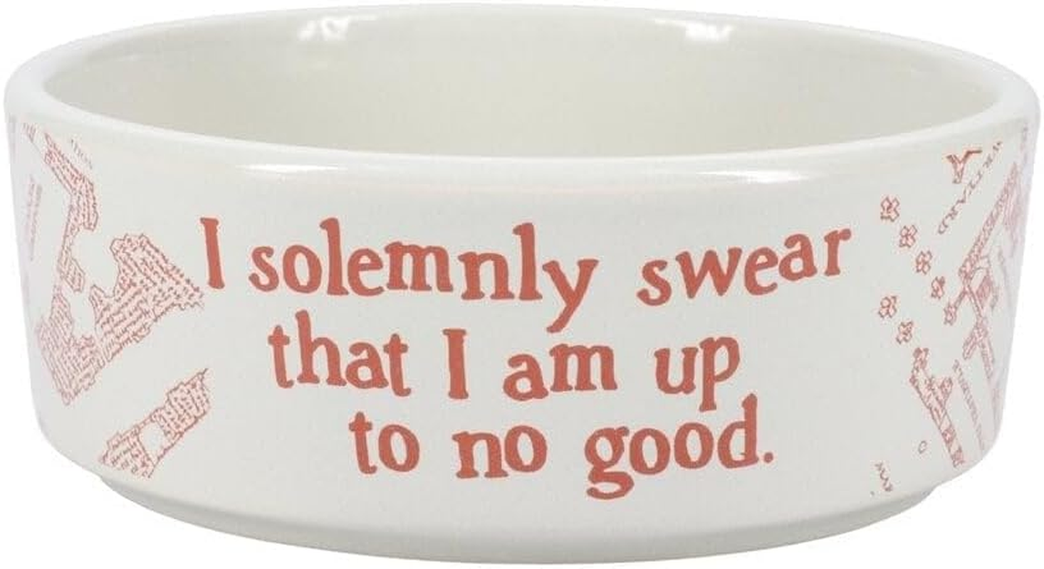 Paladone Harry Potter Marauders Map Dog Bowl image number 3