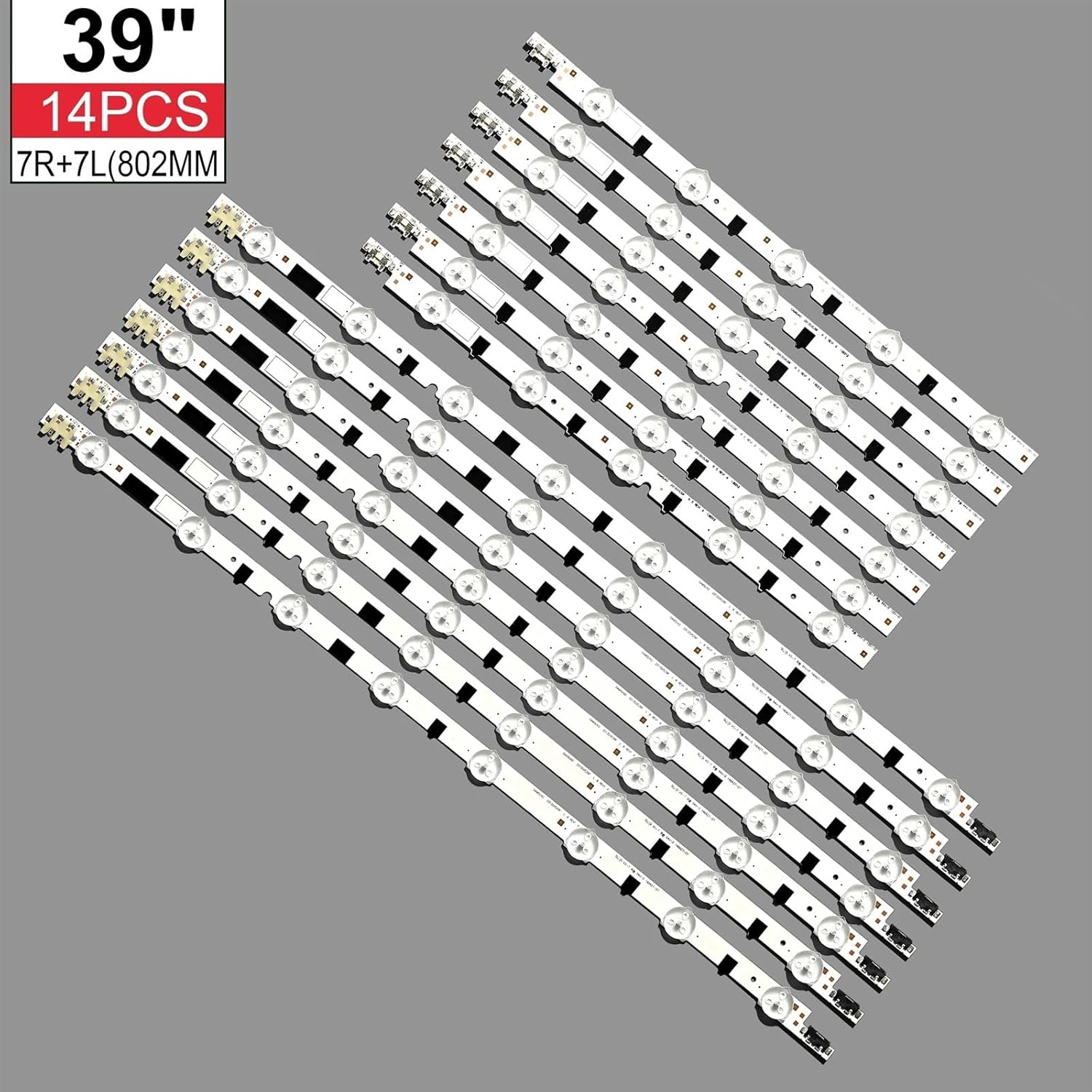 KBCTFWP LED Backlight Strip Fit for Sam-Sung 39" TV UA39F5008AR UA39F5088AR CY-HF390BGAV2H 2013SVS39F D2GE-390SCA-R3 D2GE-390SCB-R3 UE39F5000 image number 3