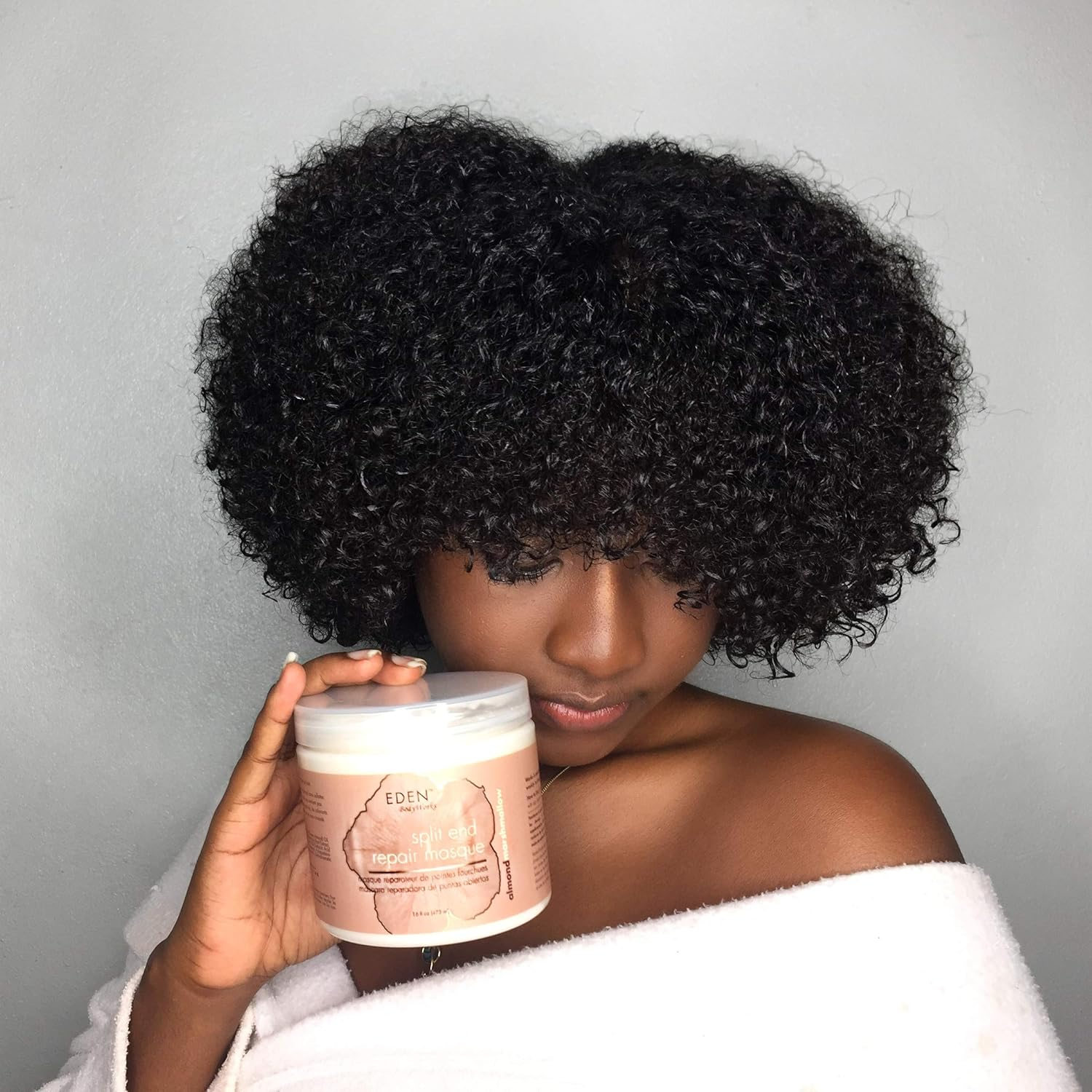 EDN ALMOND MARSHMALLOW SPLIT END REPAIR MASQUE 470Ml image number 2