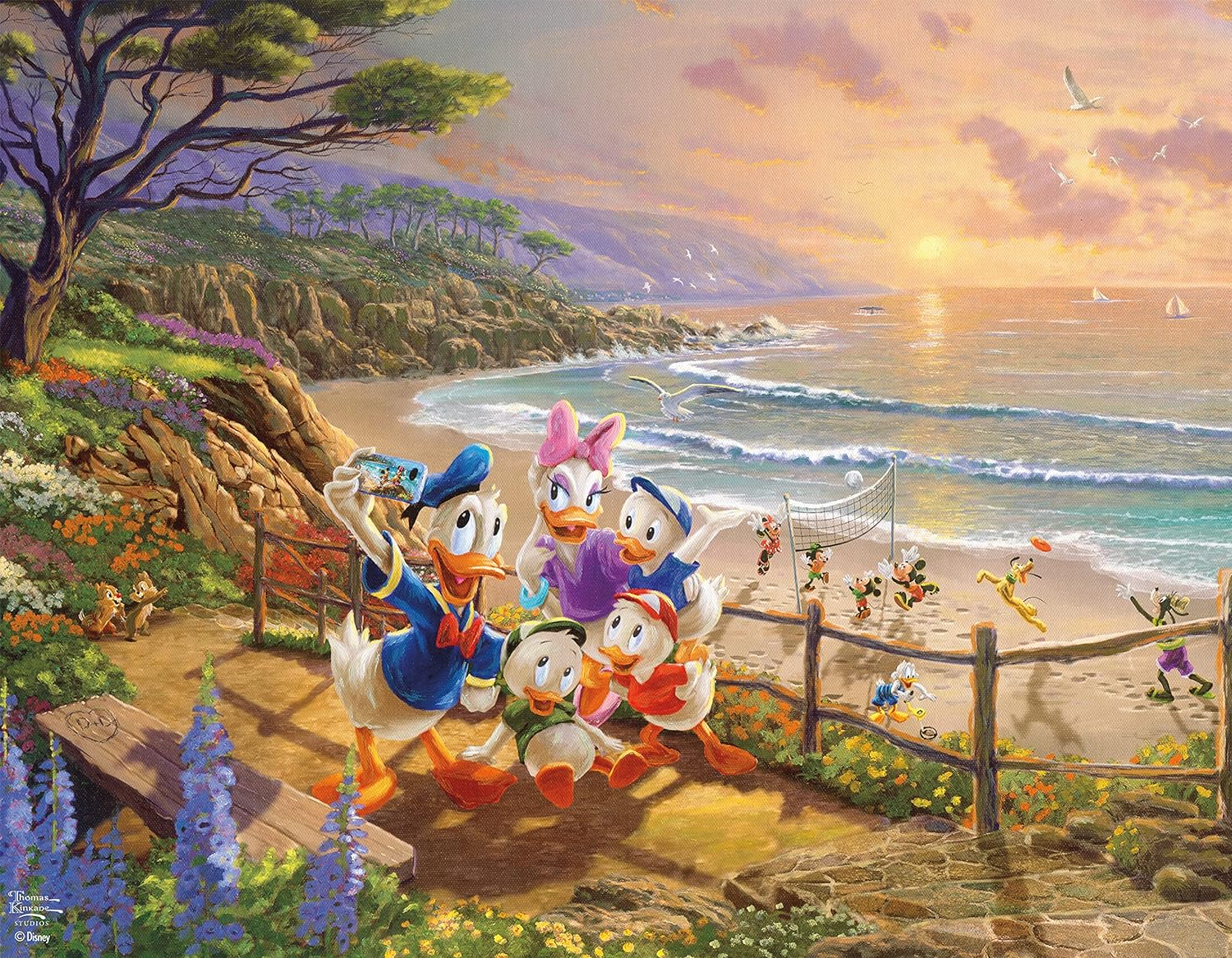 Ceaco Kinkade Disney Dreams 4-In-1 Series 10 Jigsaw Puzzle (500 Pieces) image number 5