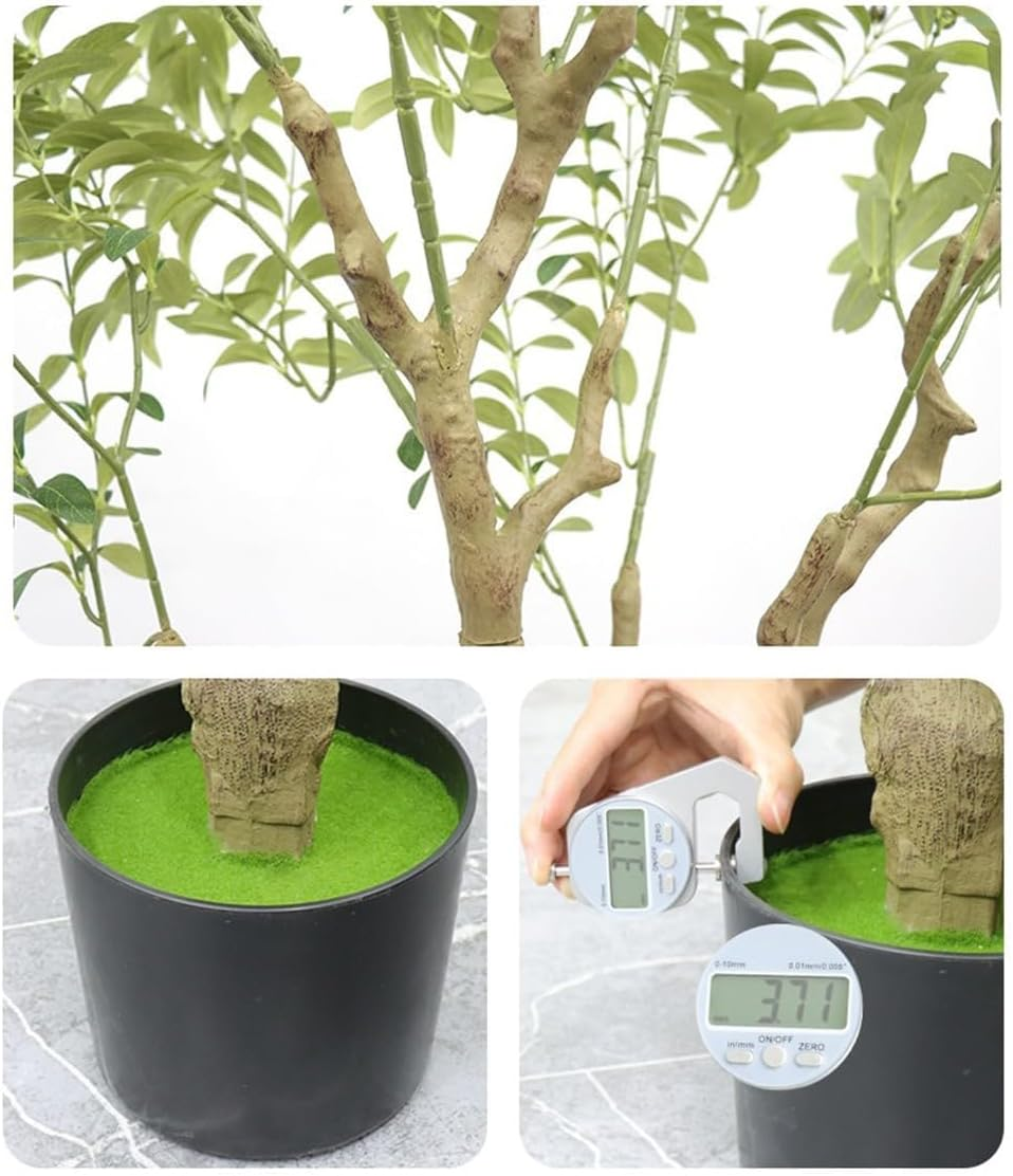 6FT Artificial Olive Tree &ndash; Realistic Faux Olive Tree with Fruits and Adjustable Branches &ndash; Lifelike Indoor Plant for Living Room, Office, Bedroom & Corner Decor &ndash; Potted Decorative Tree (180Cm Tall) image number 1