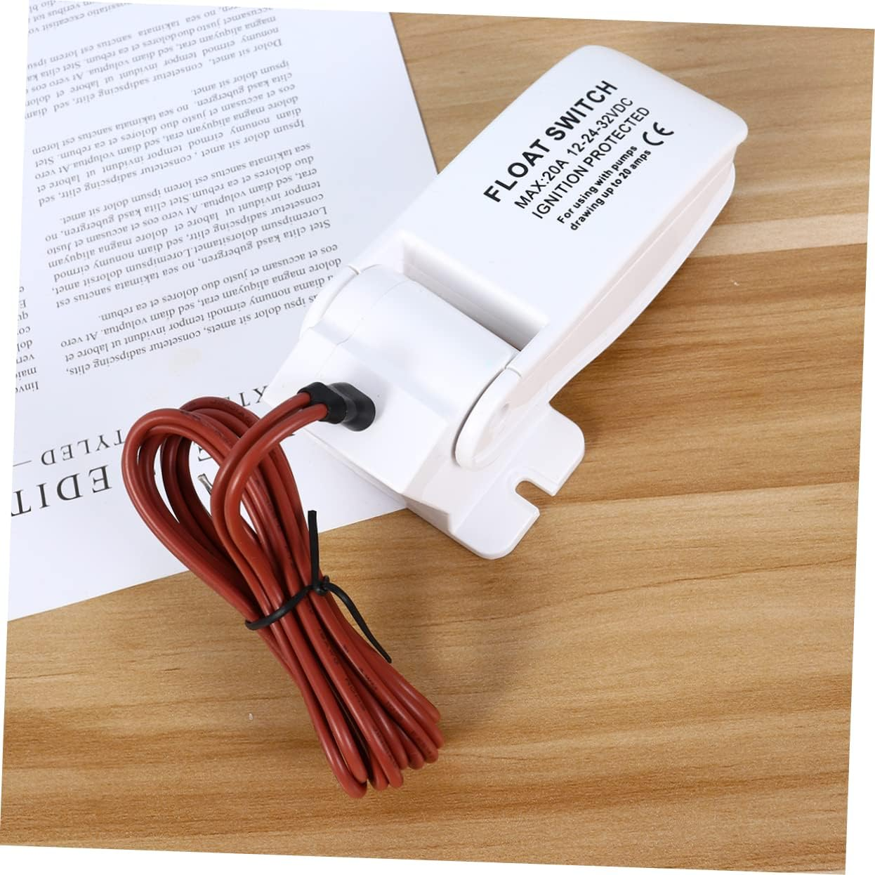 KOMBIUDA Automatic Bilge Pump Float Water Level Controller 12V Submersible Electric Pump Built-In Float Switch for Boats Caravans and Pools image number 3