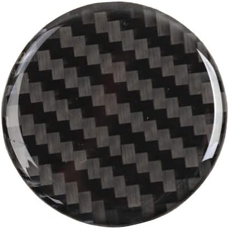 YOCTM Carbon Fiber Car Accessories Compatible with Jeep Grand Cherokee 2014-2021 Central Multimedia 4WD Switch Knob Cover Auto Interior Decor Trim 1 Pack image number 2