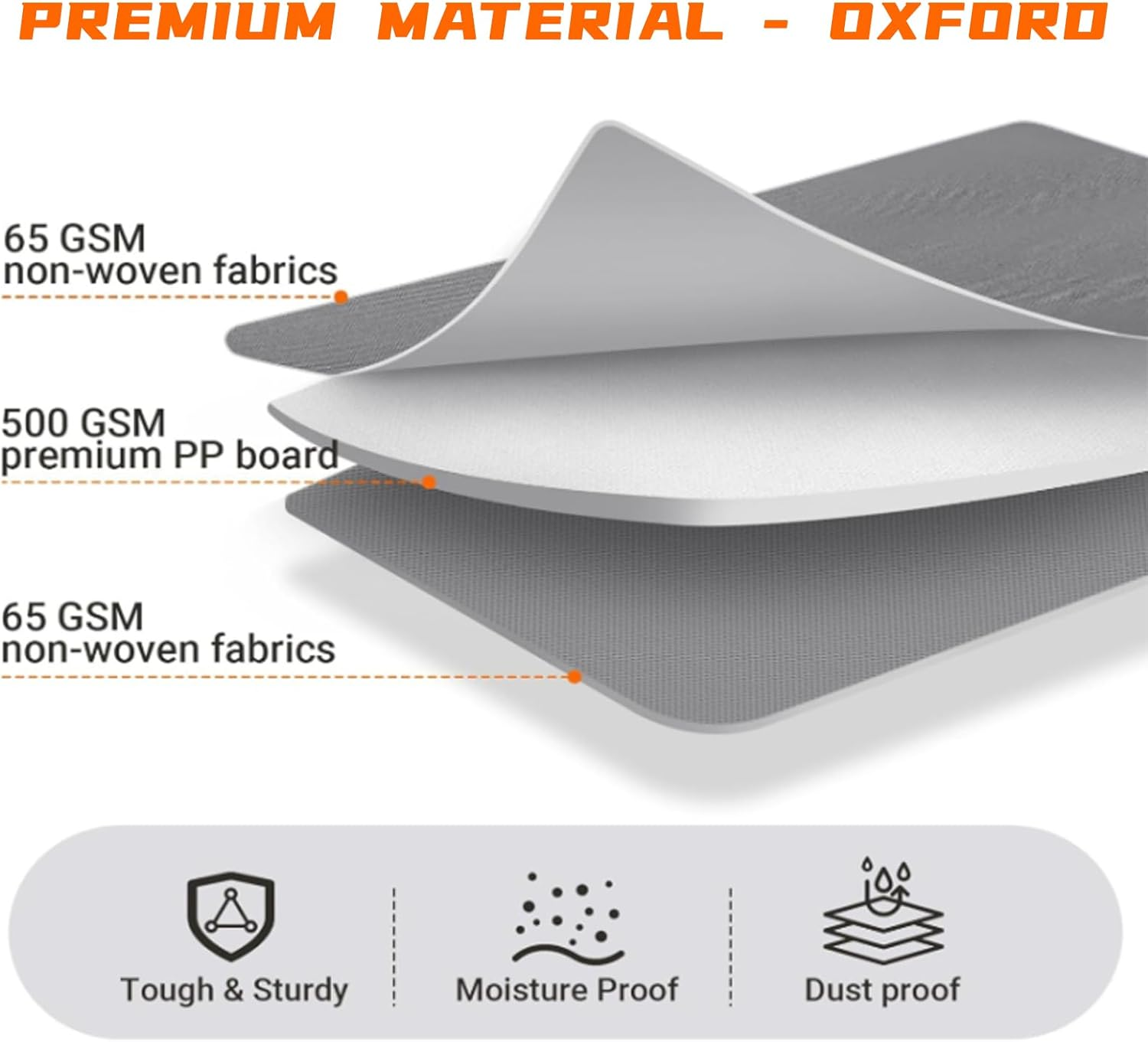 4 Pack Bed Sheet Organisers with Window - Foldable Bedding Linen Organiser for Sheets, Closets, Wardrobe, Home, Space-Saving Storage Solutions - Grey image number 6