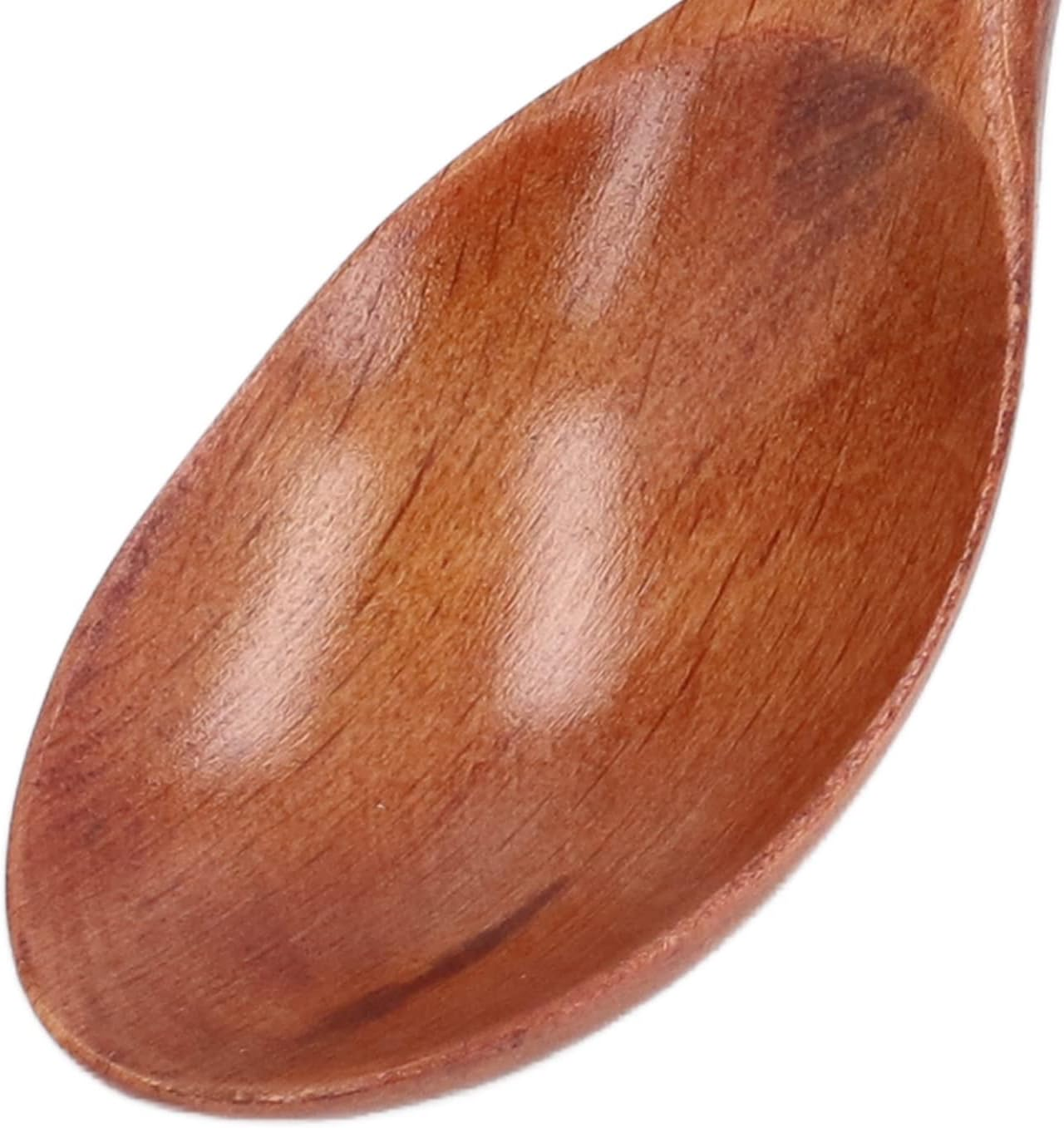 Baxnore 2PCS Wooden Fork Spoon Set, Heat Resistant Wooden Fork Spoon, Scratch Resistant Wooden Flatware, Wood Kitchen Utensil for Cooking image number 3