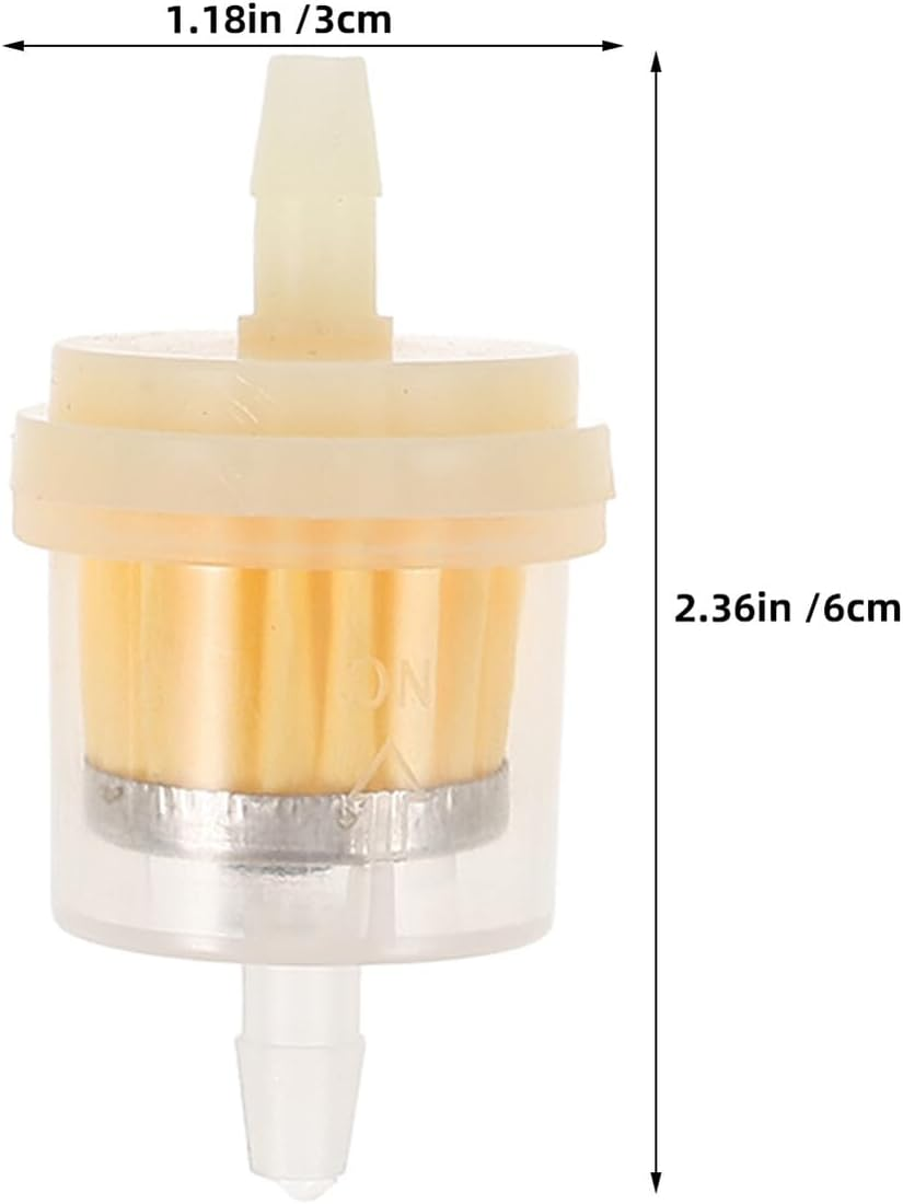 20Pcs Magnetic Inline Fuel Filter for Motorcycles Lawn Mowers Atvs Small Engines Gasoline Gas Filter Replacement with Quick Installation and Filtration image number 5