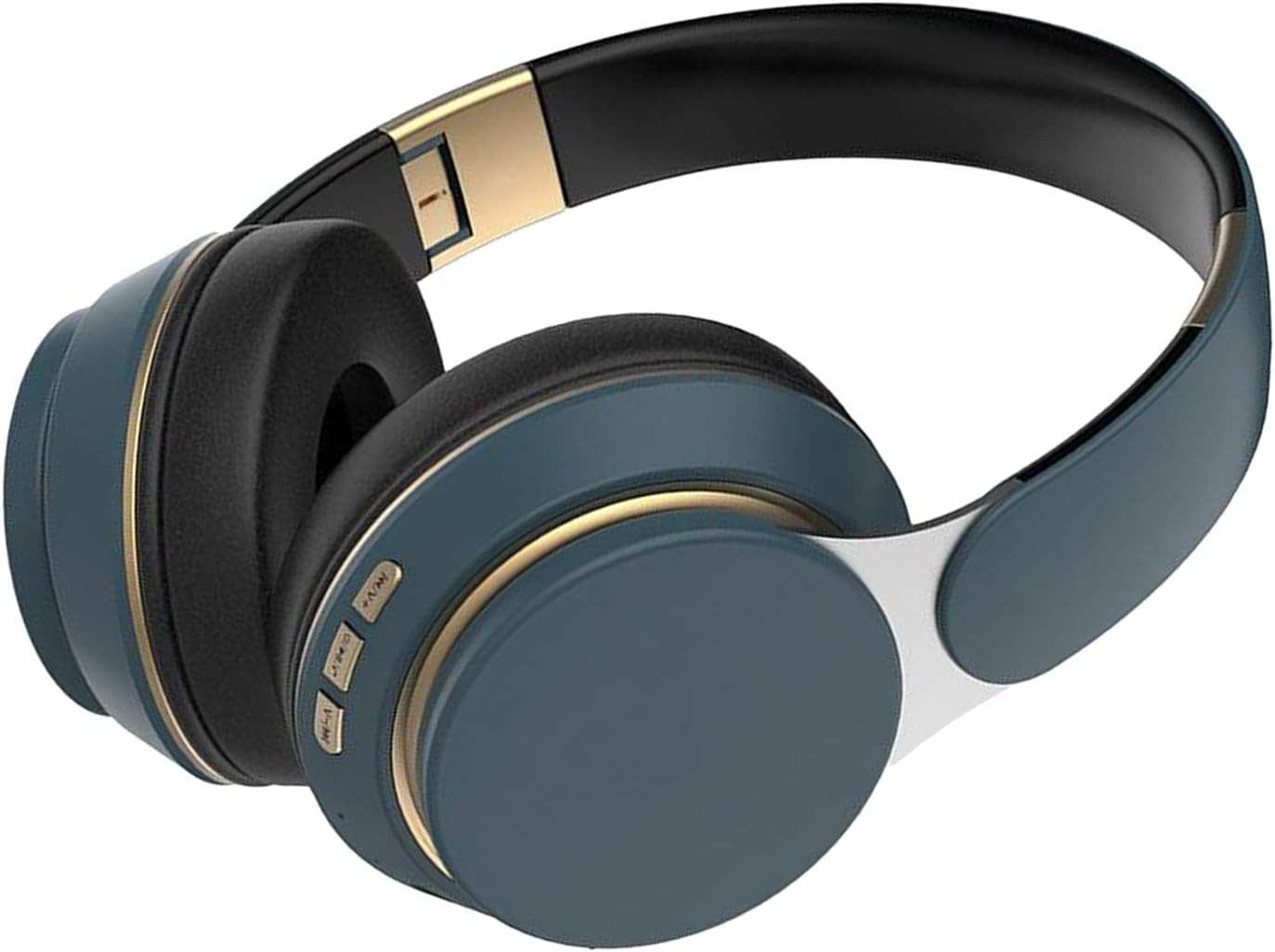 / Noise Canceling Headphones Earphone Foldable with Mic, 7 X7.5X 3 Inches image number 3