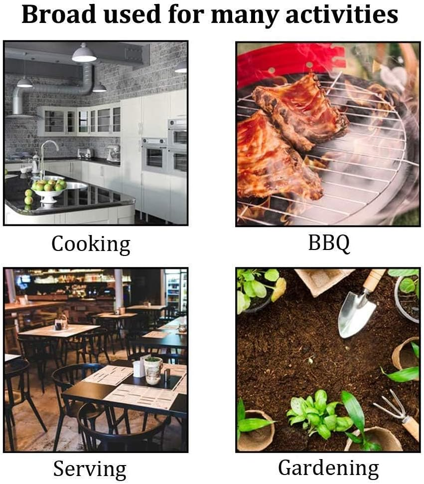 Cat Design Cute Kitchen Apron for Women & Men - Adjustable Unisex Adult Cooking Baking Apron, Funny Chef, Painting, Gardening, Party Hosting