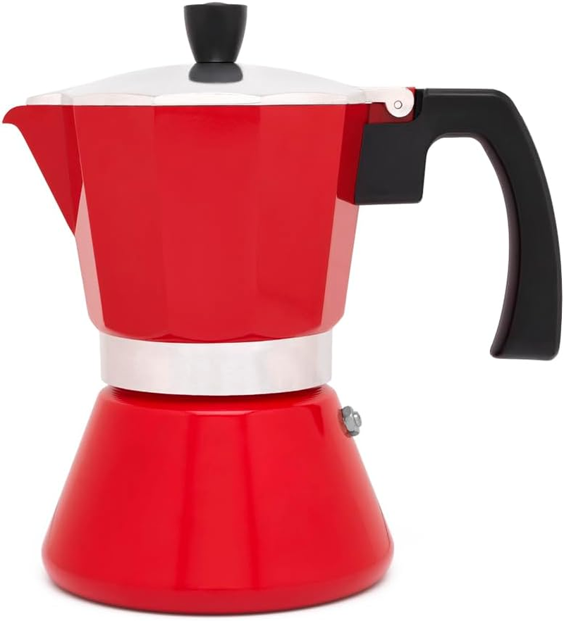 Cafetera Espresso 6 Tazas Tivoli-Roja (Induccion) image number 3