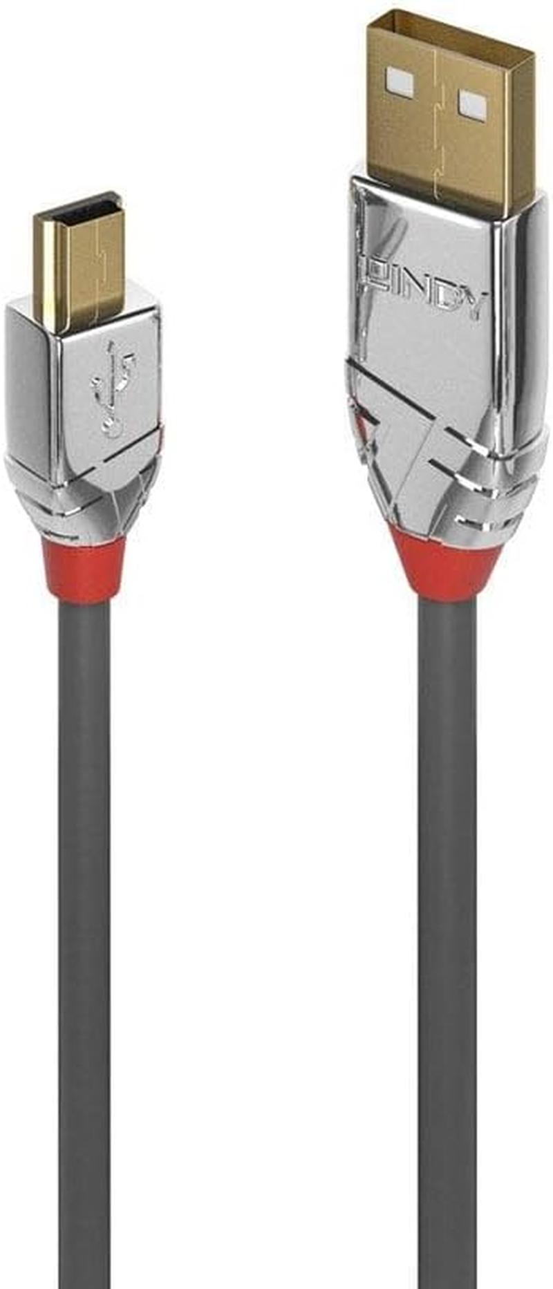 Lindy Anthra Line USB 2.0 Type a to Mini-B Cable, 5M Length image number 1