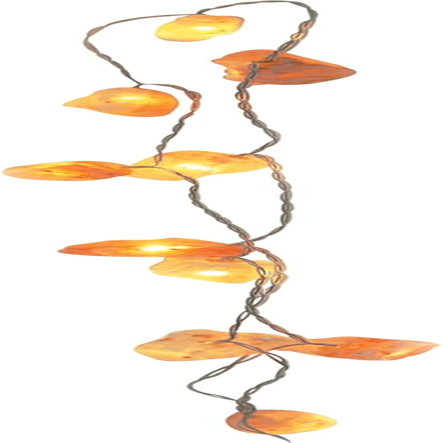 Is Gift Himalayan Salt String Lights 1.6M - 10 LED Warm White Bulbs with Natural Salt Blocks 3-5Cm, Ambient Decorative Lighting for Bedrooms, Desks, Shelves or Relaxation Spaces image number 1