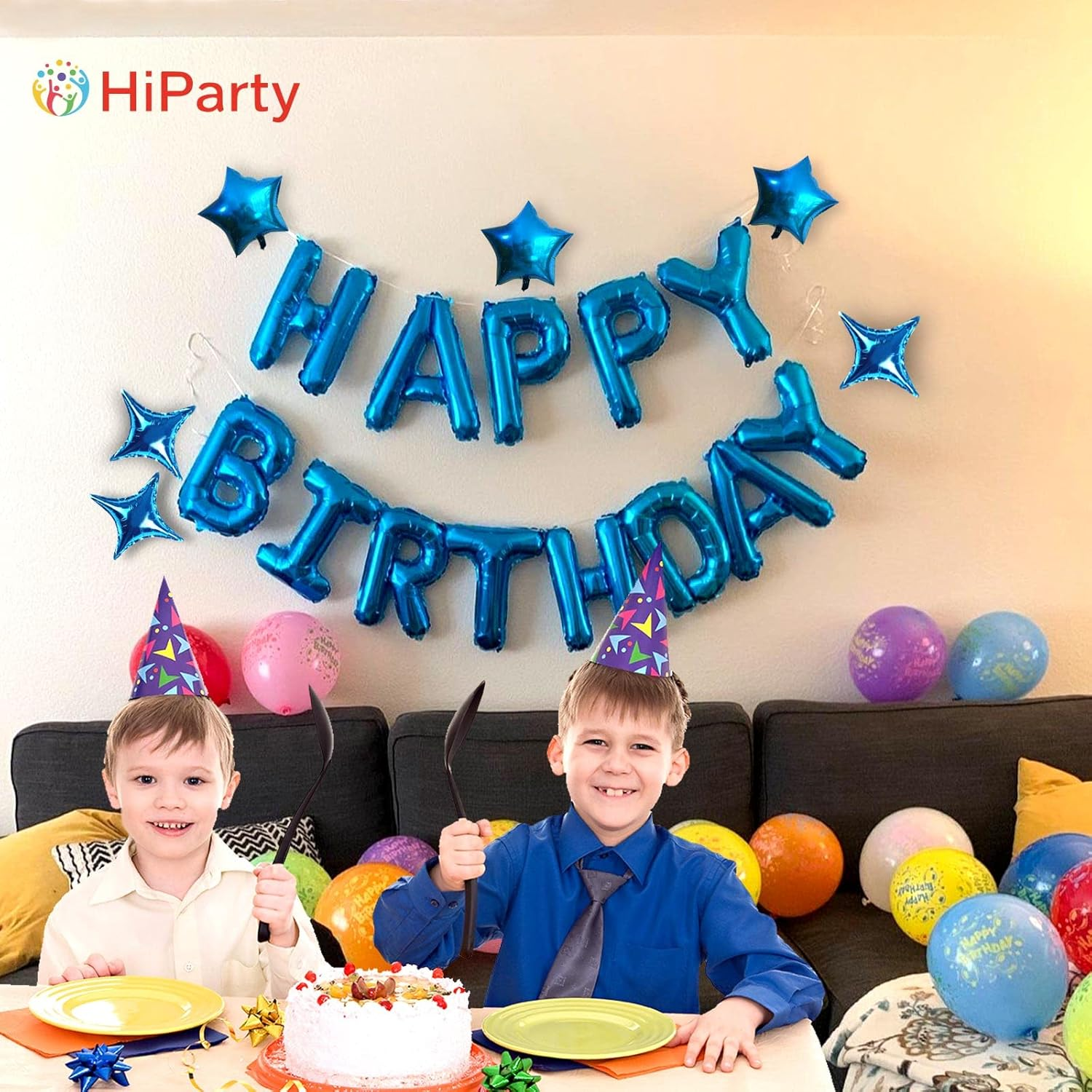 Hiparty Birthday Balloons Party Kit US9B image number 1